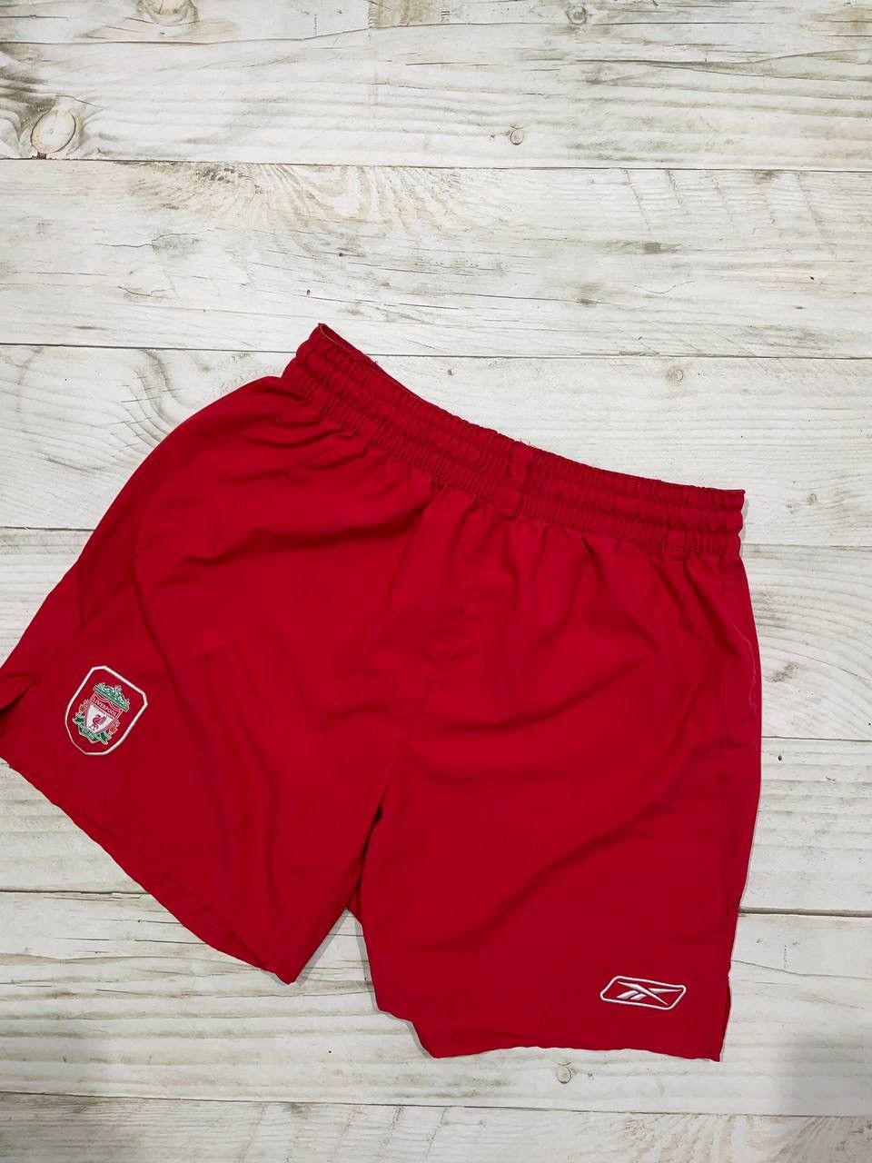 Reebok REEBOK LIVERPOOL 2002 2003 HOME FOOTBALL SOCCER SHORTS Size US 32 / EU 48 - 2 Thumbnail
