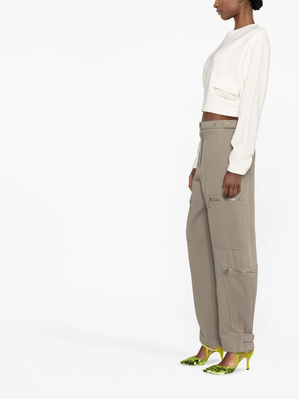 Fendi o1loc1c0824 Trousers in Grey Size 34" / US 12 / IT 48 - 3 Thumbnail