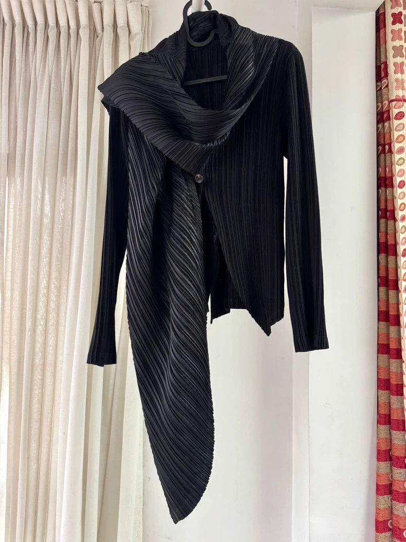 Issey Miyake issey miyake size:3 Black witch's coat Size XXS / US 00 / IT 34 - 3 Thumbnail
