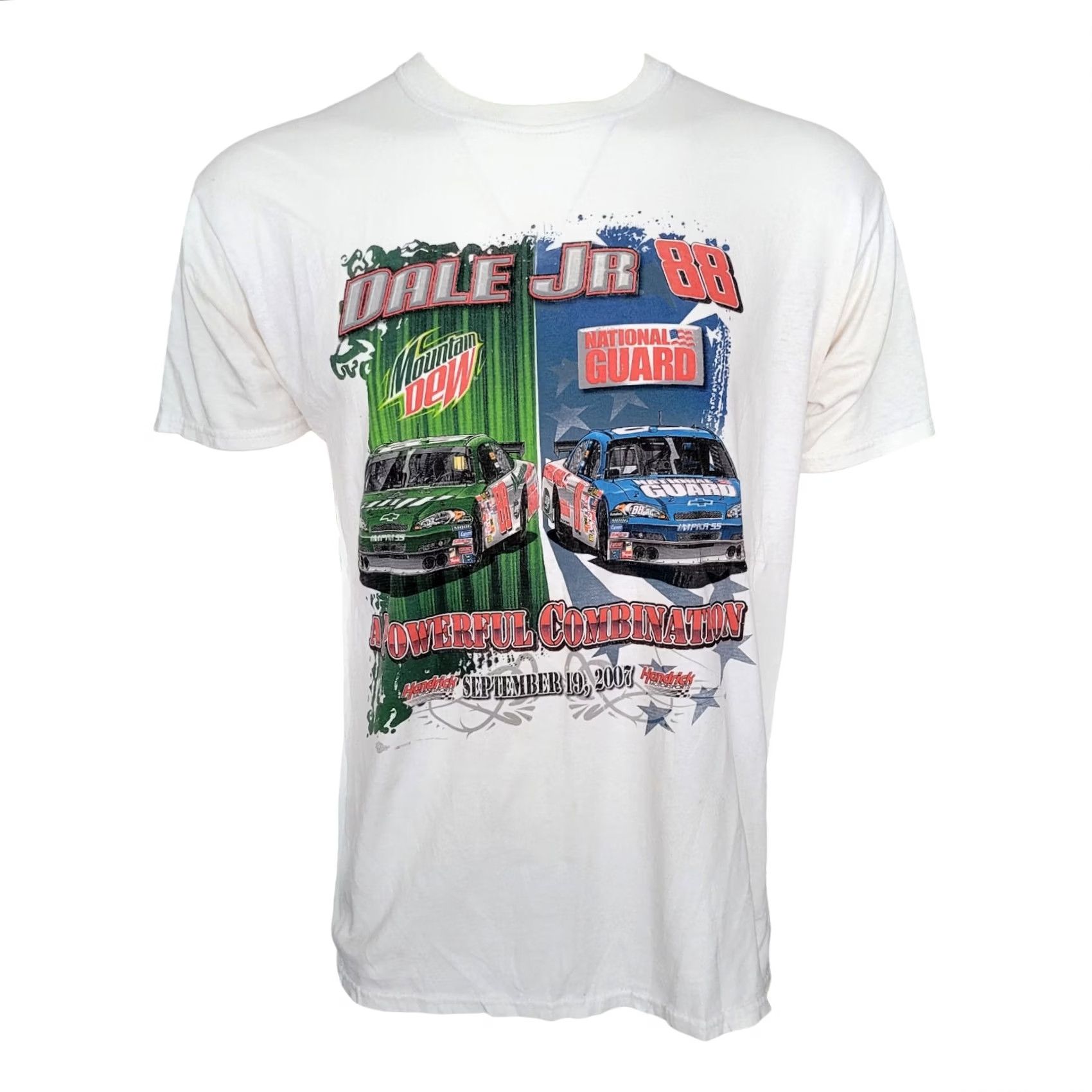 NASCAR Dale Jr 88 Mountain Dew National Guard T-Shirt Winner’s Circle NASCAR Small? Size US L / EU 52-54 / 3 - 2 Thumbnail