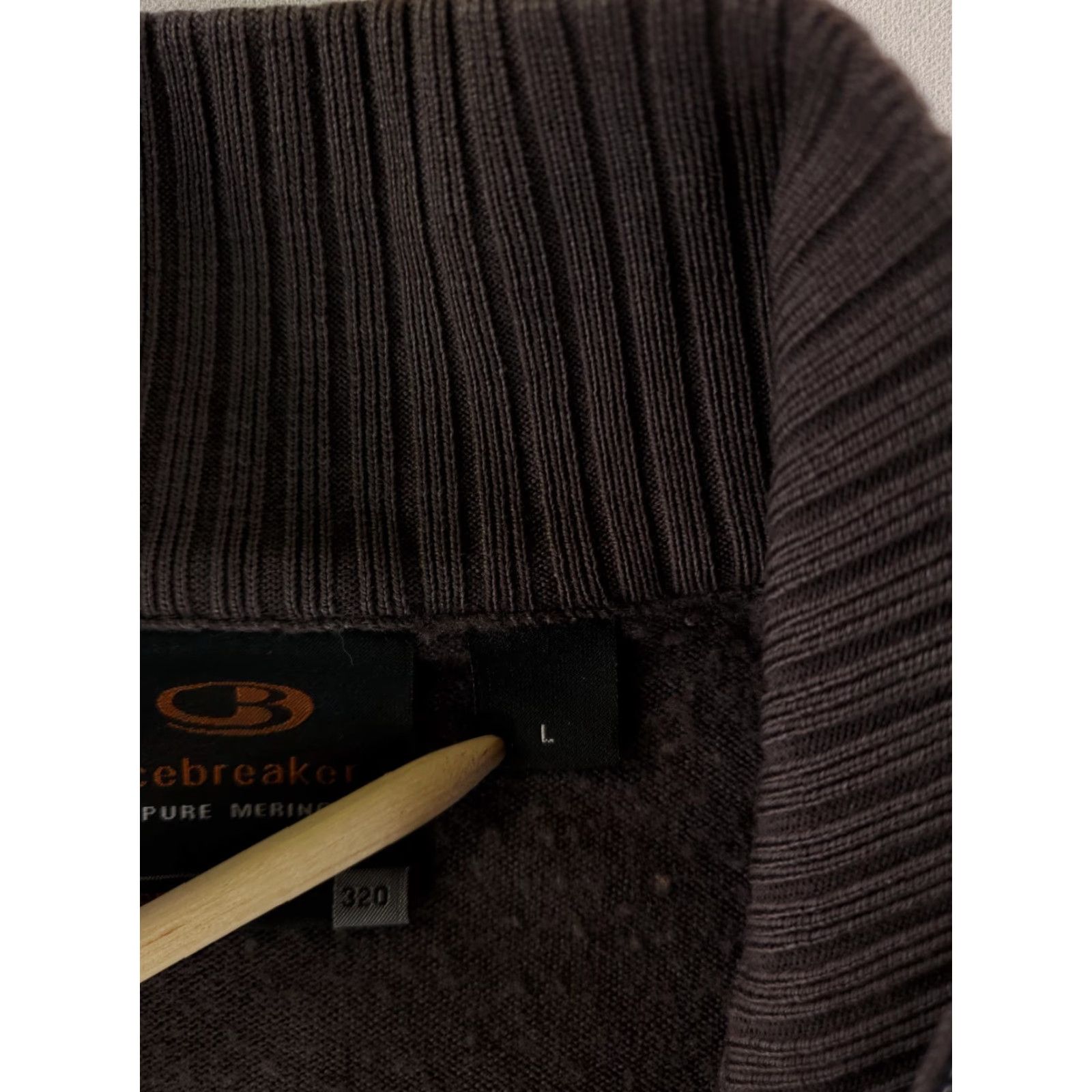 Icebreaker Icebreaker Sport LTD 320 Performance Merino 1/4 Zip Pullover Shirt Gray Mens L Size US L / EU 52-54 / 3 - 4 Thumbnail