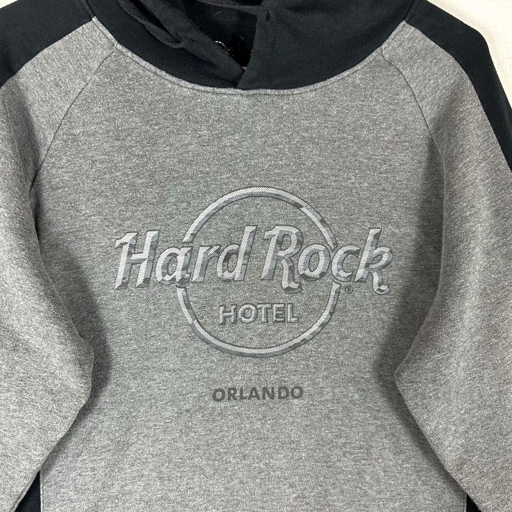 Hard Rock Cafe Hard Rock Hotel Orlando Hoodie Mens Large Gray Music Theme Pullover Sweatshirt Size US L / EU 52-54 / 3 - 2 Thumbnail