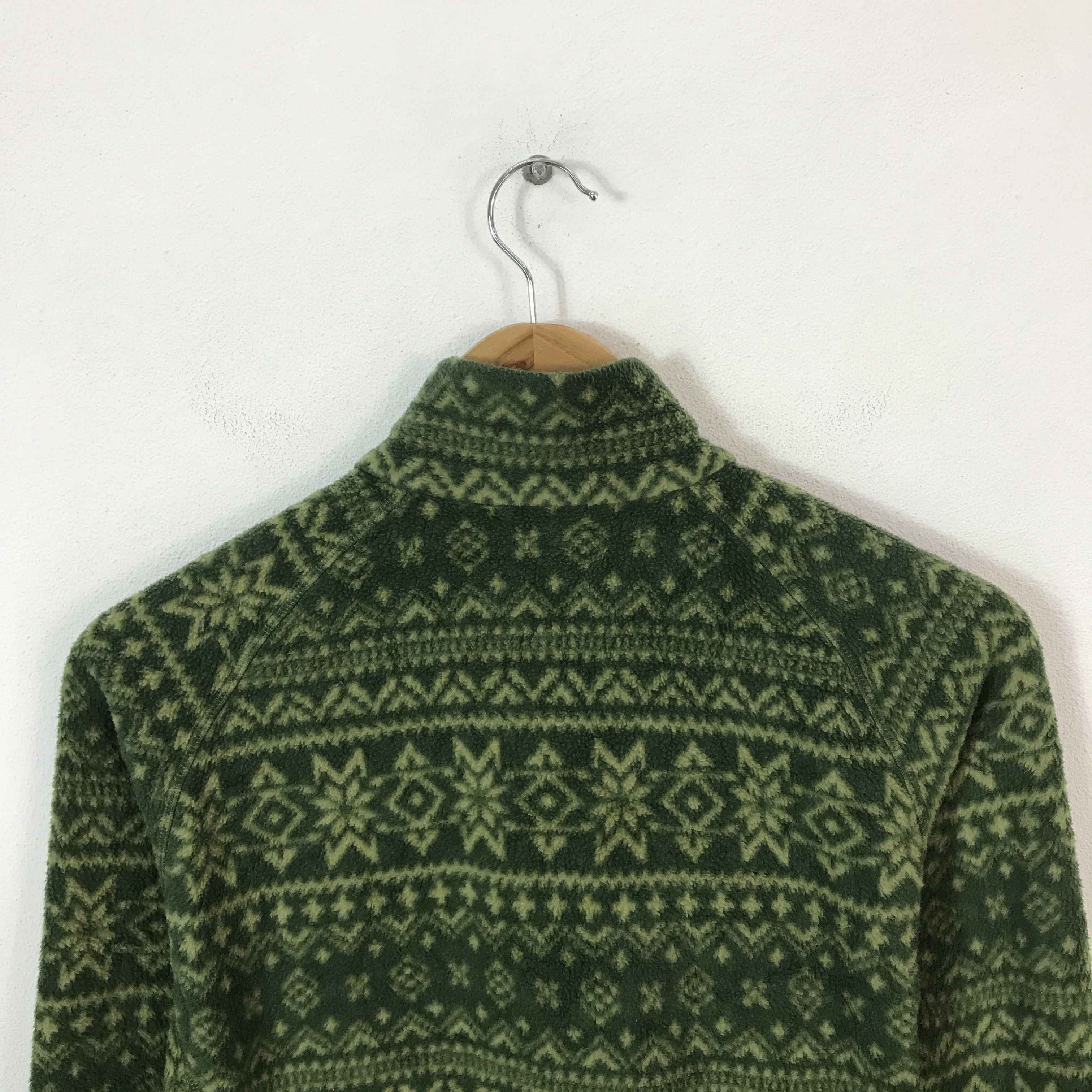 Montbell vtg montbell fleece navajo outdoor jacket K63B5 Size US L / EU 52-54 / 3 - 4 Thumbnail