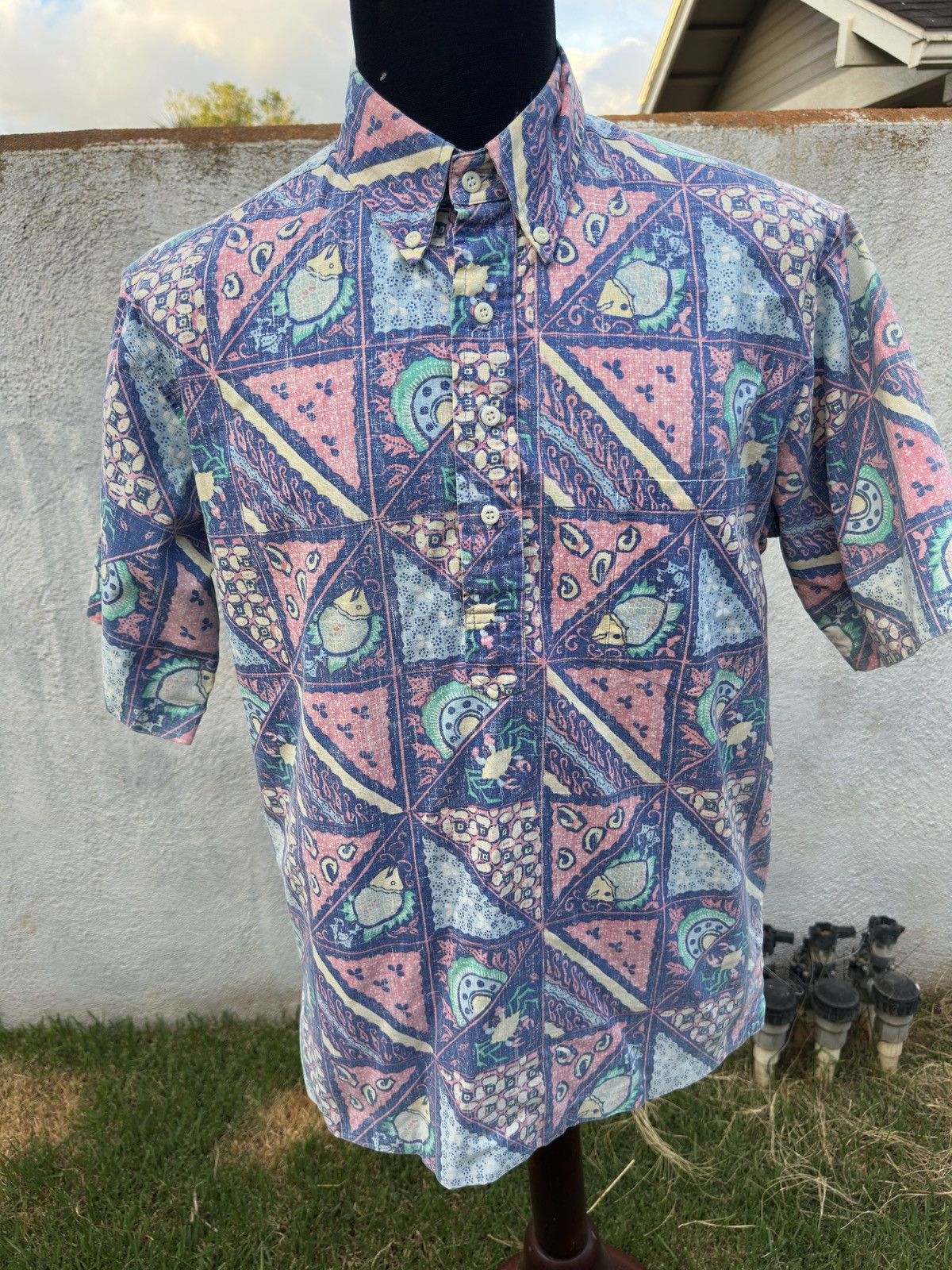 Reyn Spooner Reyn Spooner Hawaiian Print Multicolored Men's Large Size US L / EU 52-54 / 3 - 1 Thumbnail