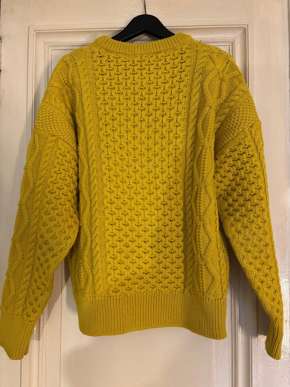 AMI AMI oversize cable-knit yellow sweater Size US XS / EU 42 / 0 - 2 Thumbnail