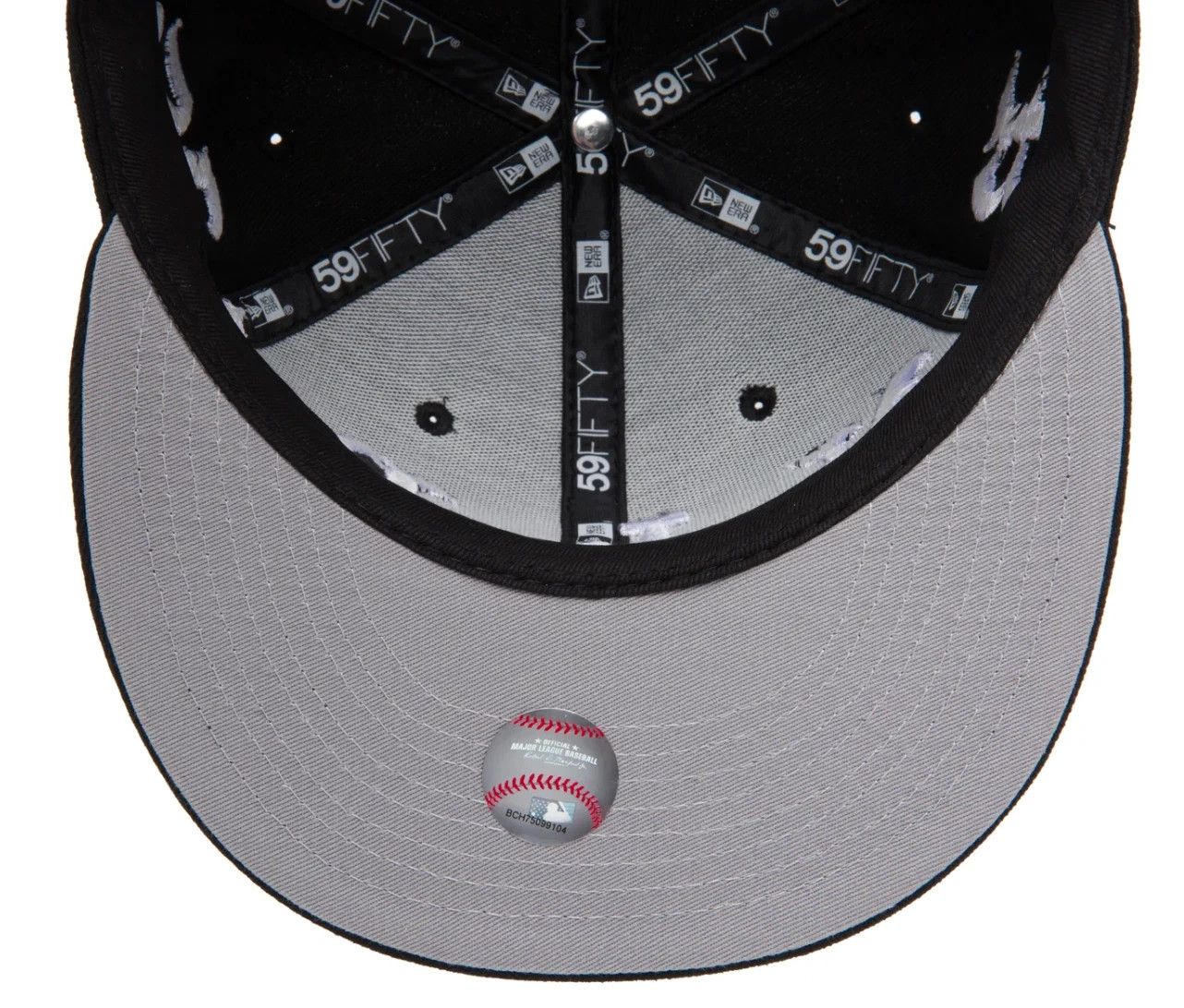 Born X Raised × NFL (size 8) Los Angeles Dodgers NEW ERA CROWN HAT: BLACK size 8 Size ONE SIZE - 2 Thumbnail