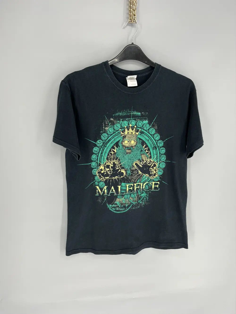Band Tees VINTAGE Y2K RARE Rock T Shirt Malefice Size US M / EU 48-50 / 2 - 2 Thumbnail