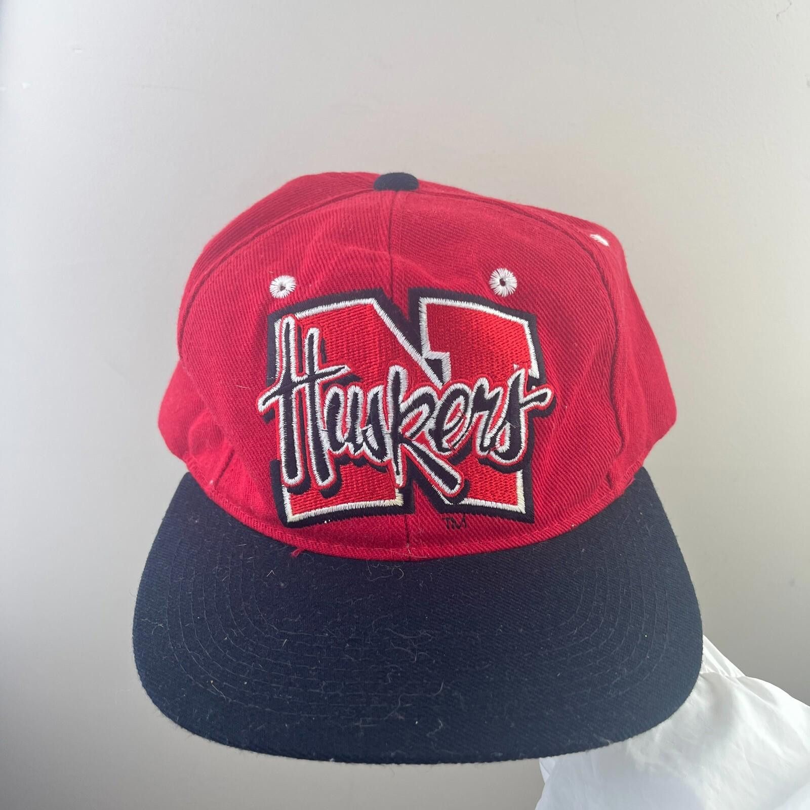 Zephyr Vintage 90s Nebraska Huskers Snapback Hat Zephyr Size ONE SIZE - 1 Thumbnail