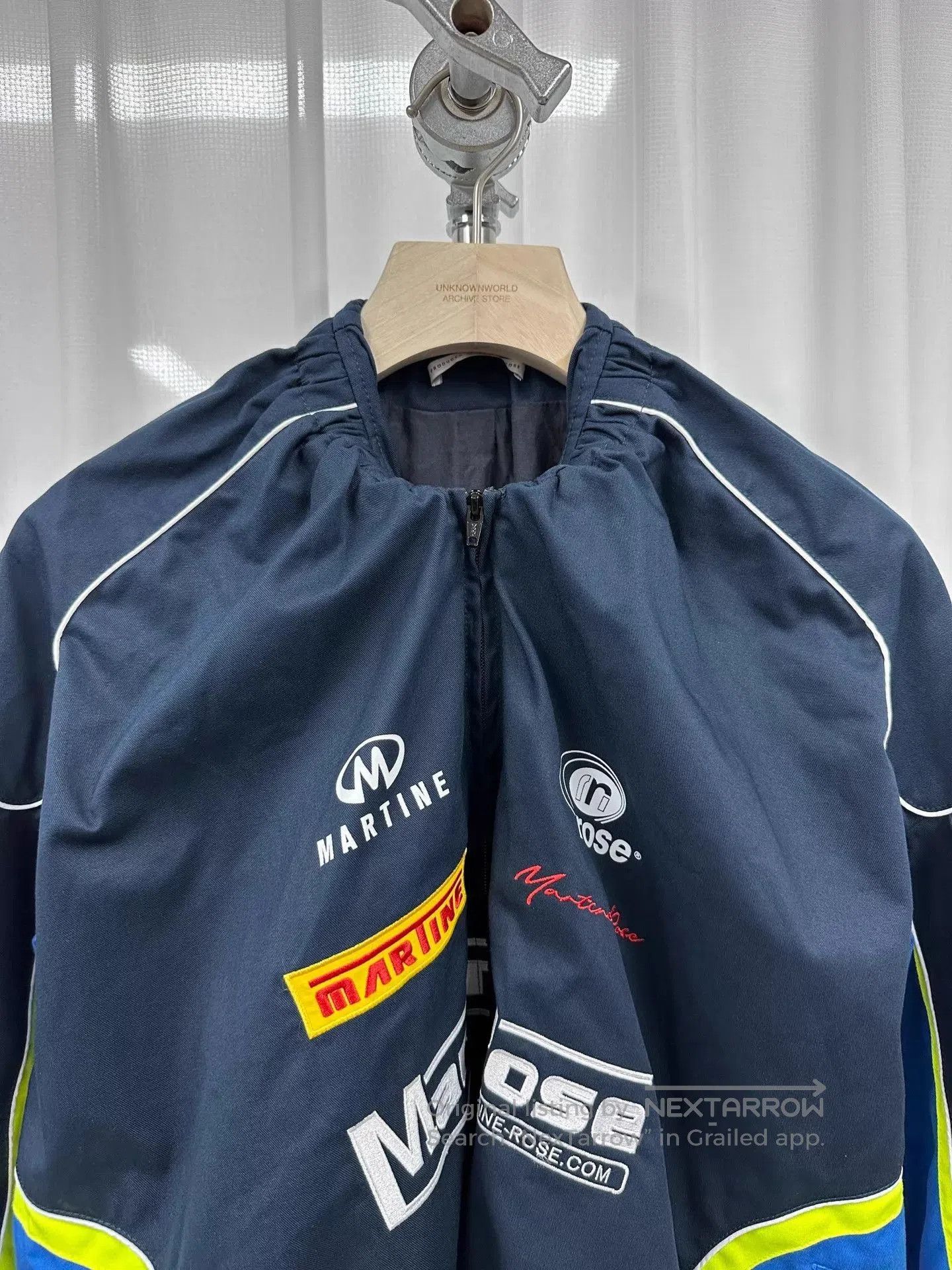 Martine Rose Multi-Color Zip-Up Racing Jacket Size S. Size US S / EU 44-46 / 1 - 2 Thumbnail