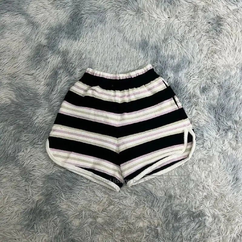 Fendi Fendi Women's S Size Striped Cotton Shorts . Size 23" - 2 Thumbnail