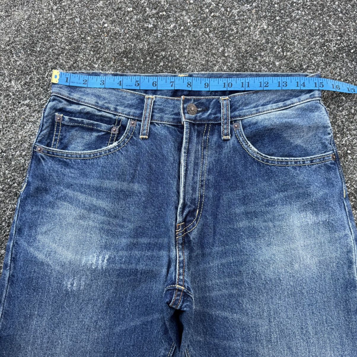 Jean VINTAGE GU DENIM STRAIGHT FADED RIPPEP JEAN PANTS Size US 30 / EU 46 - 6 Thumbnail