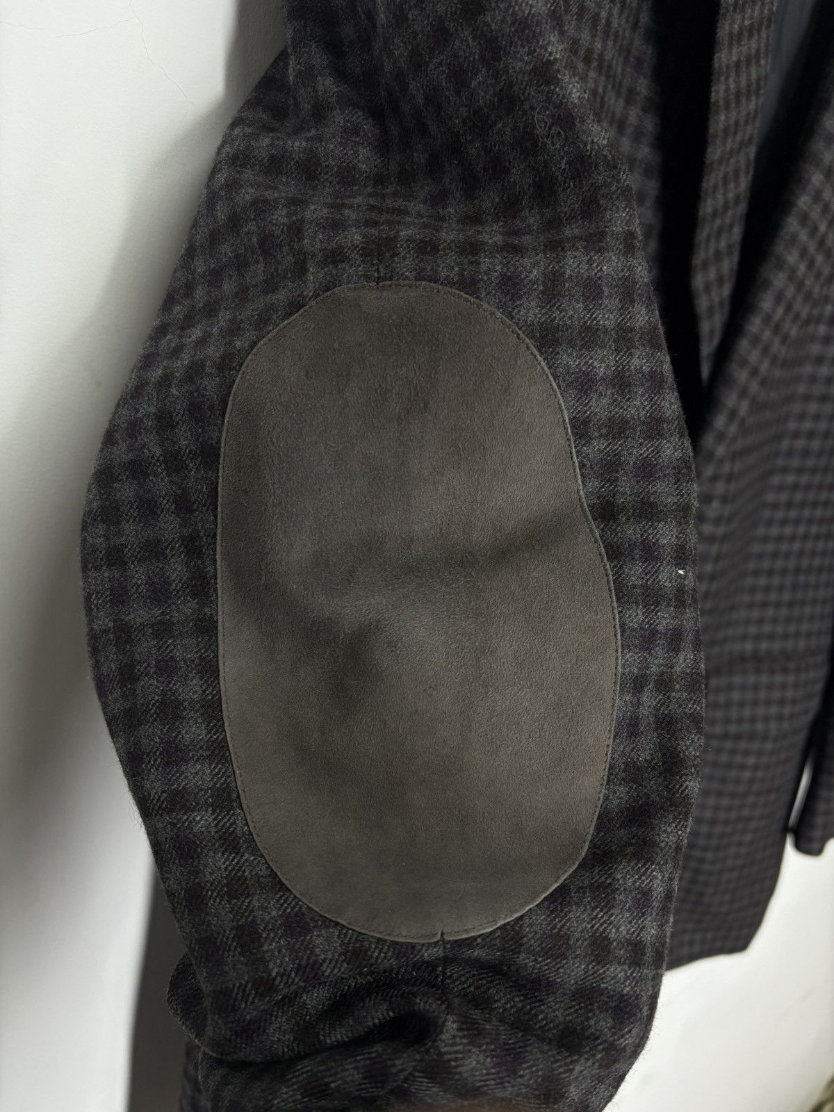 Canali Canali Wool Checkered 2 Button Blazer Jacket Size 54R - 12 Thumbnail