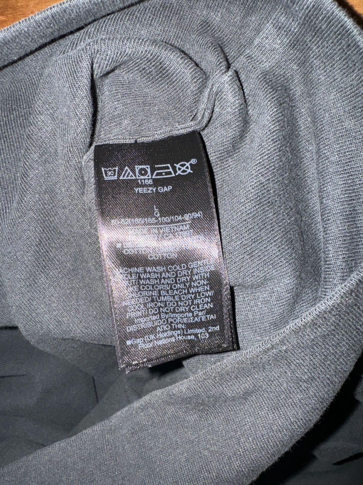 Yeezy YEEZY GAP ENGINEERED BY BALENCIAGA NO SEAM DOVE TEE BLACK Size US L / EU 52-54 / 3 - 4 Thumbnail