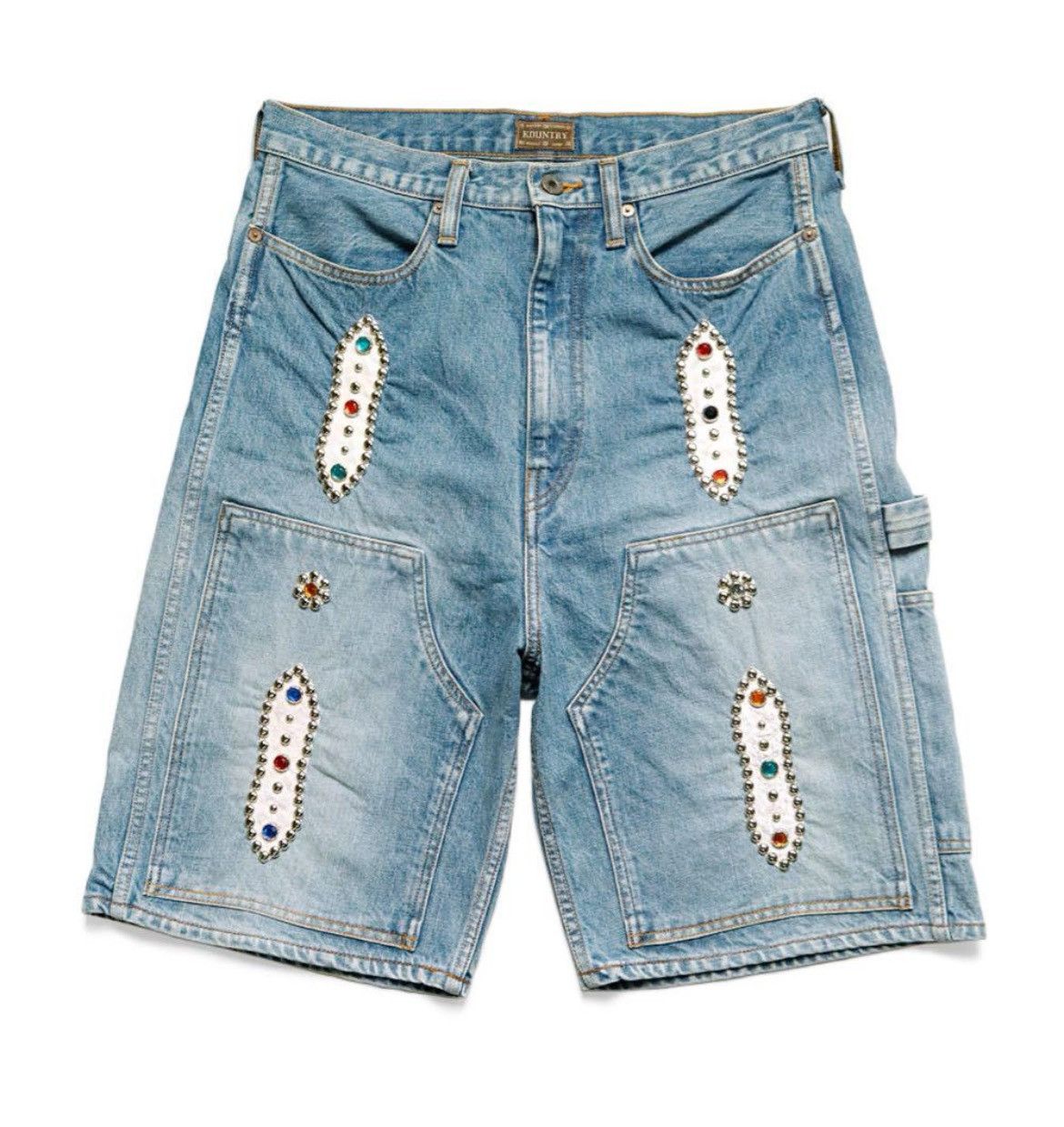Kapital Kapital studed denim pant Size US 34 / EU 50 - 1 Thumbnail
