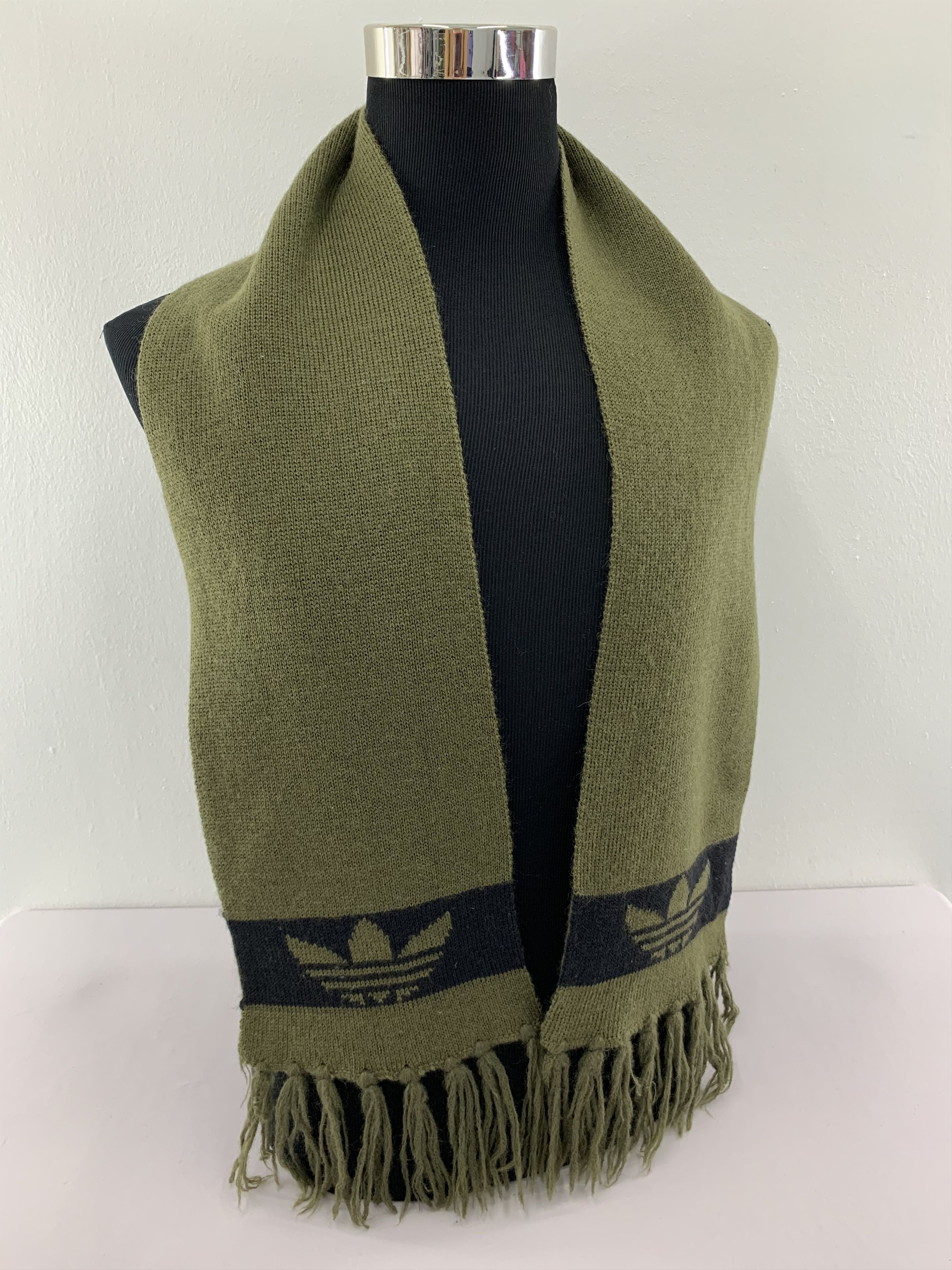 Adidas Scarf Wool Muffler Neck Wrap BL5157