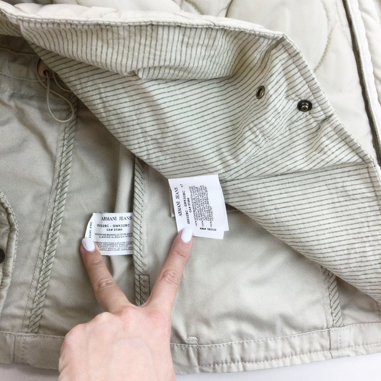 Armani Armani 2in1 Jacke - Damen/42 Size L / US 10 / IT 46 - 6 Thumbnail