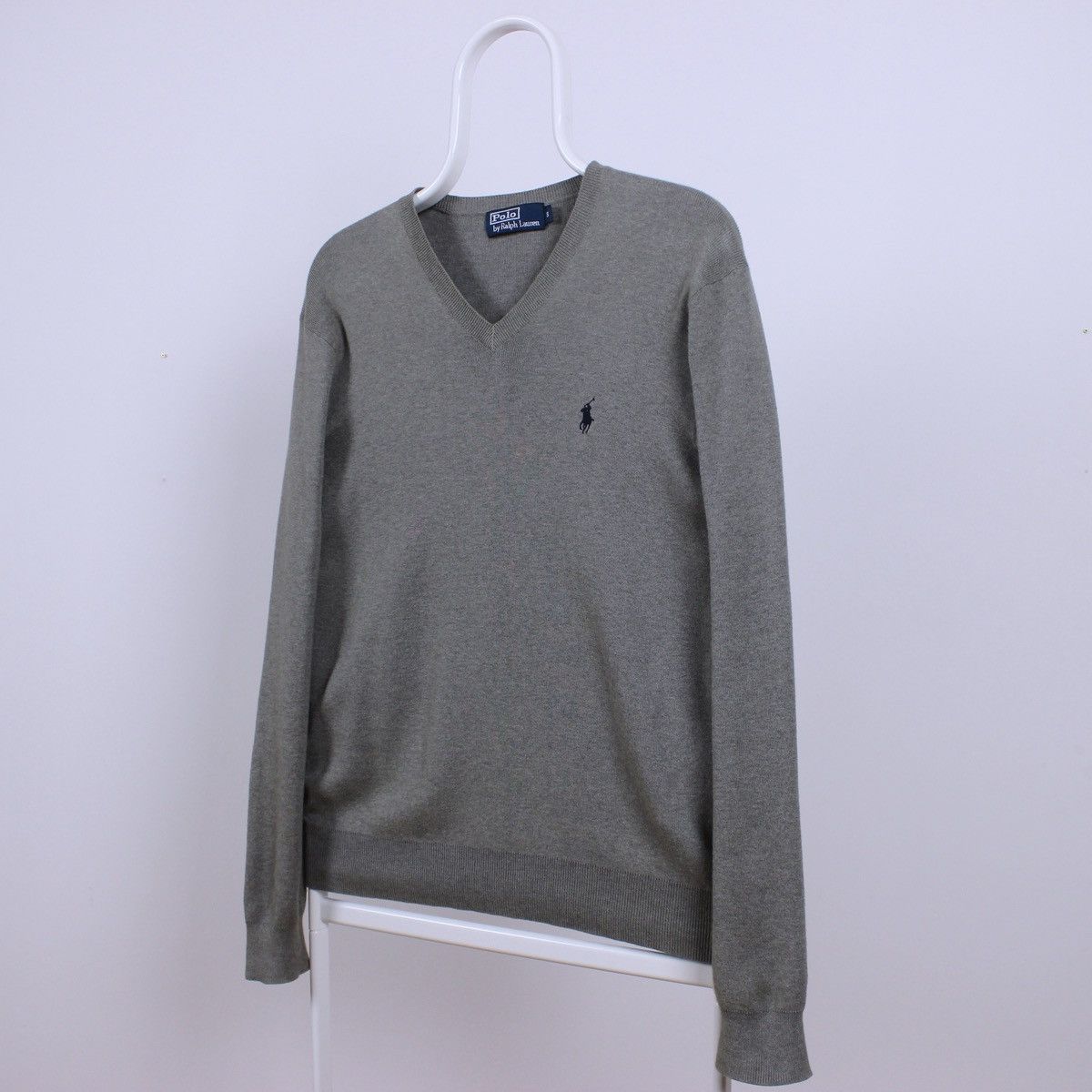 Polo Ralph Lauren Vintage Polo Ralph Lauren V-neck Jumper Size US S / EU 44-46 / 1 - 2 Thumbnail