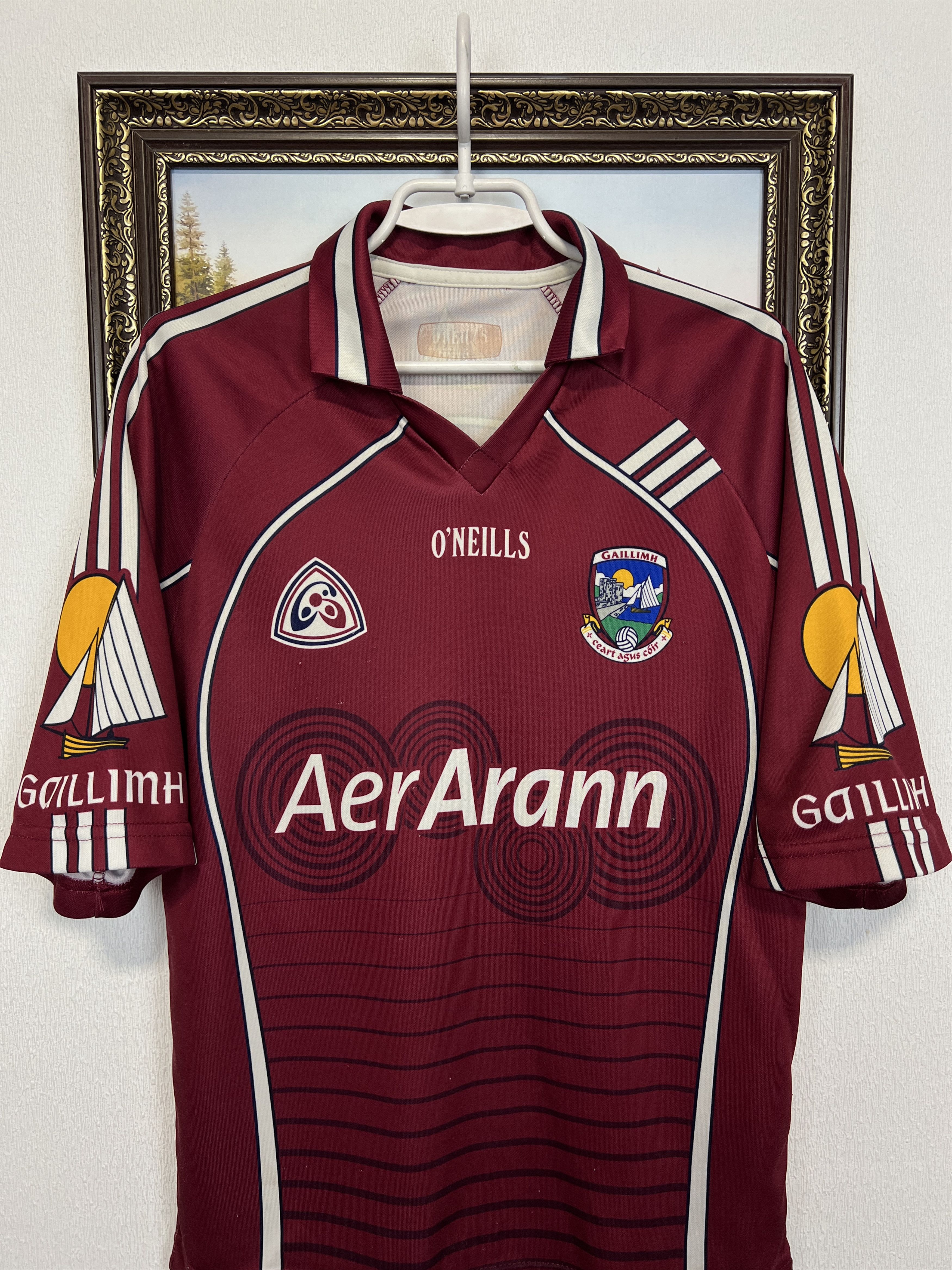 O'Neill Galway Gaillimh GAA Gaelic Football Shirt Irish Jersey Size US XS / EU 42 / 0 - 2 Thumbnail