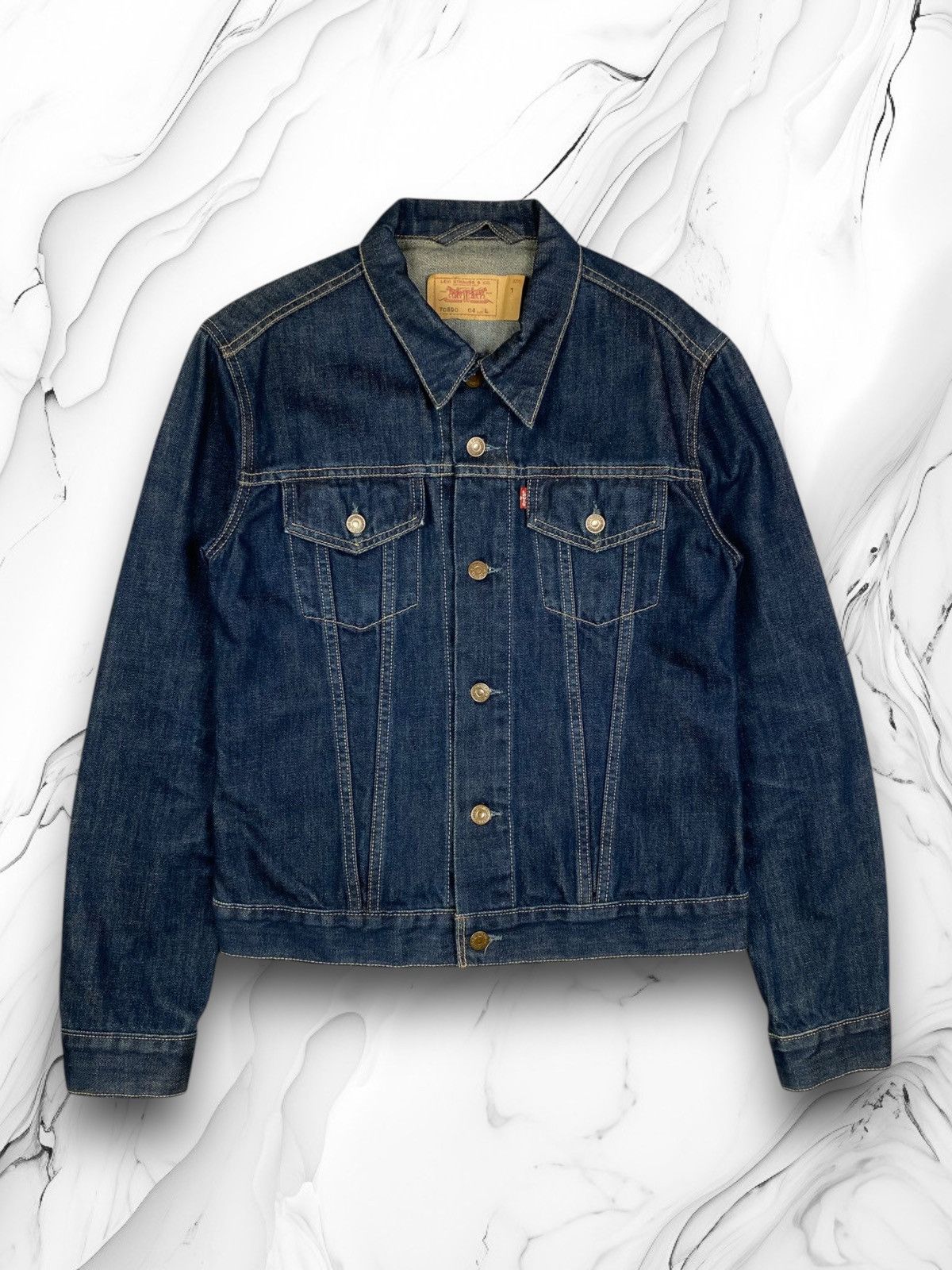 Levi's Vintage Levis Denim Jeans Trucker Jacket Bomber Size US L / EU 52-54 / 3 - 1 Thumbnail