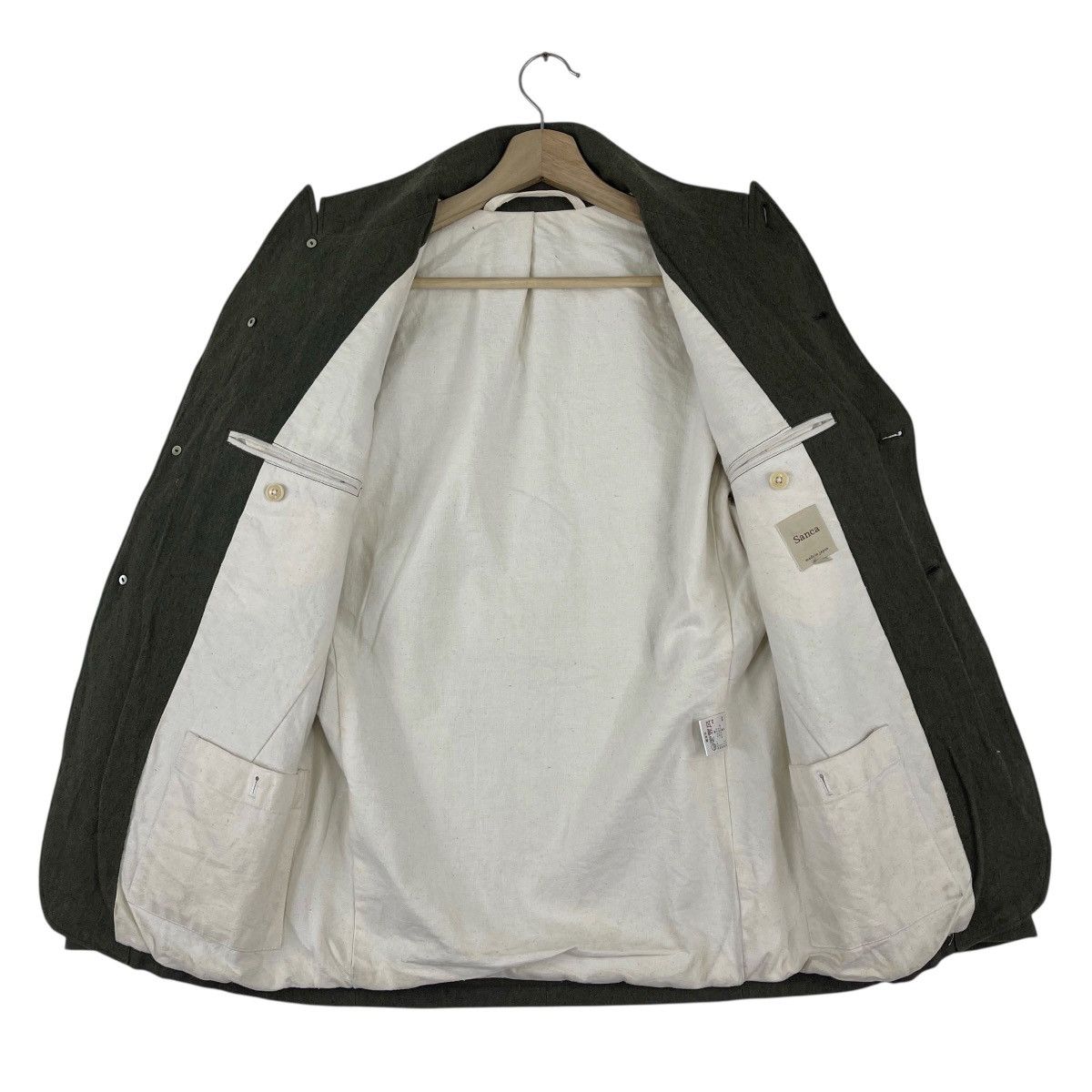Japanese Brand × Sanca Sanca Field Blend Wool Jacket Size US M / EU 48-50 / 2 - 5 Thumbnail