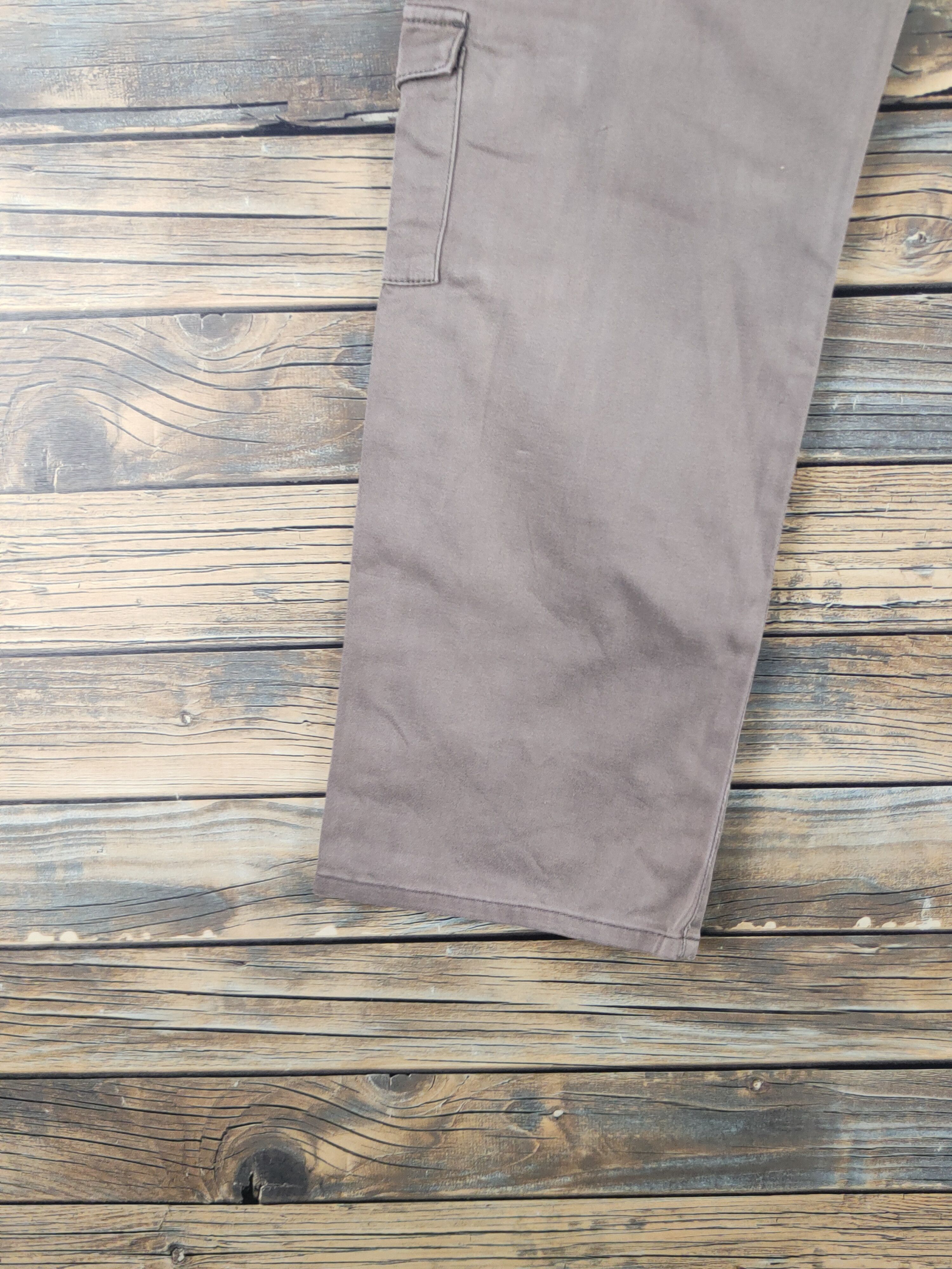 Japanese Brand DL A.S.M Beige Multipocket Cargo Pants #46-079T Size US 28 / EU 44 - 9 Thumbnail