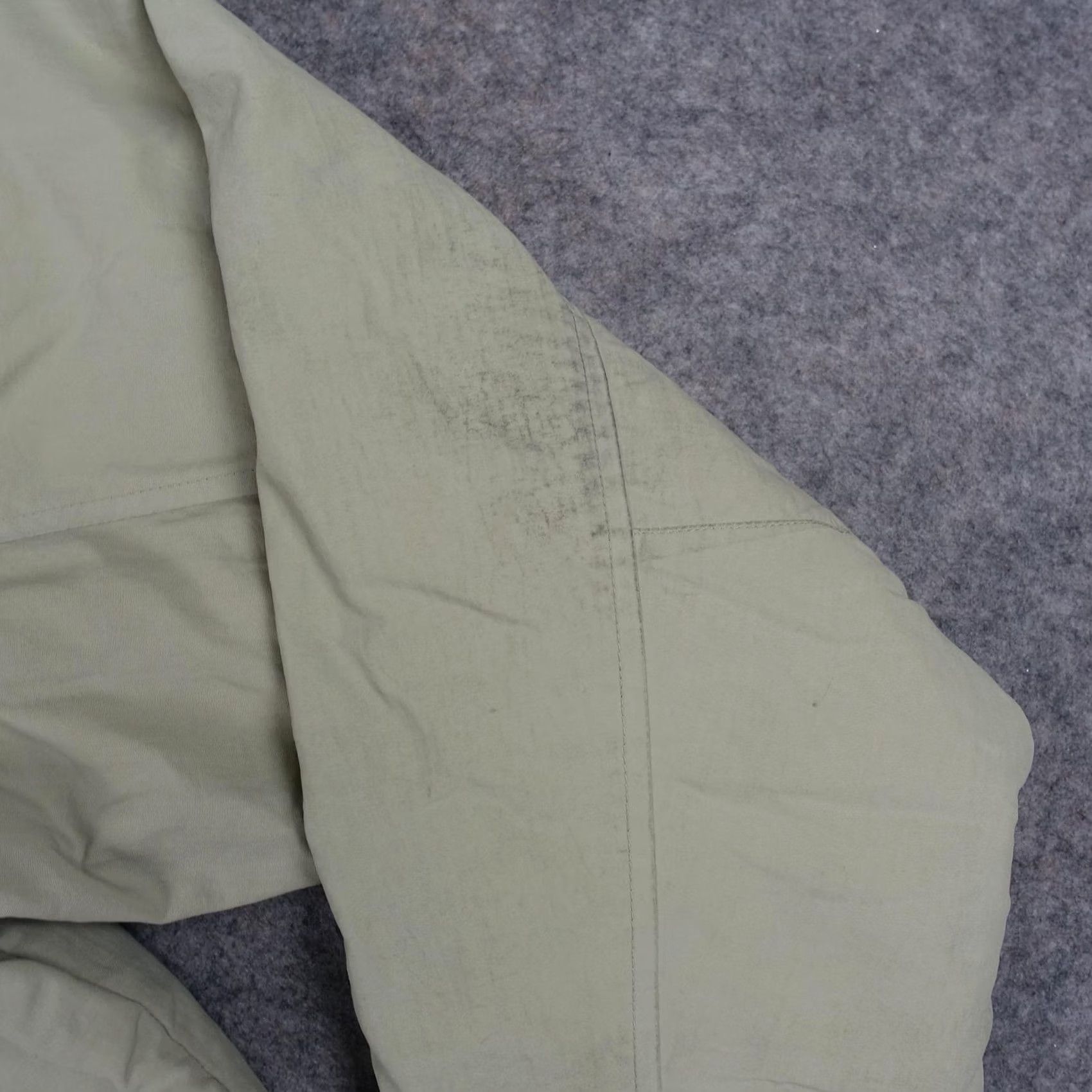 Vintage VINTAGE L.L. Bean Coat Parka Mens Large Beige Hooded Insulated Thinsulate Polartec Zip Pockets Size US L / EU 52-54 / 3 - 6 Thumbnail