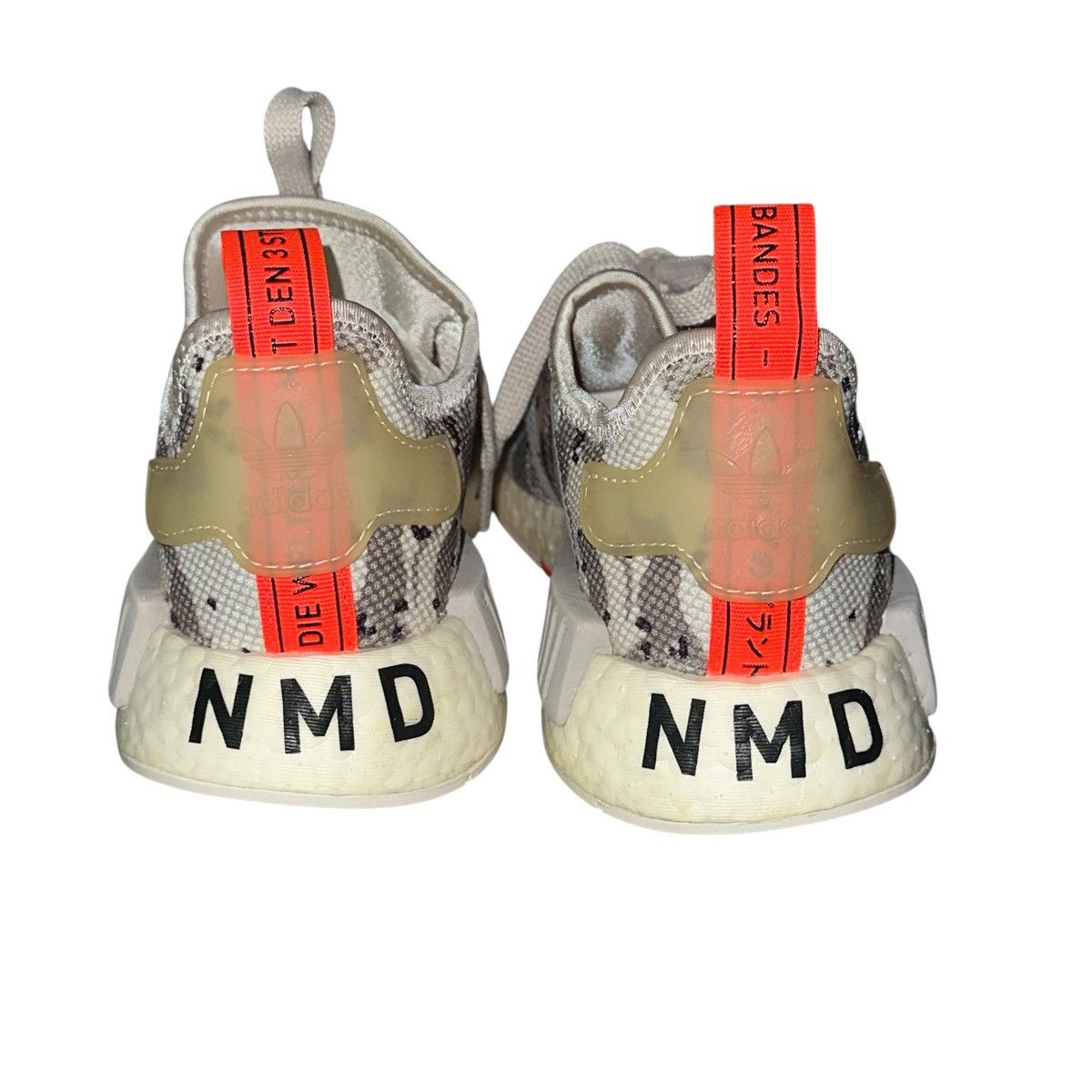 Adidas Adidas NMD R1 chalk white/gray camo running shoes Size US 7 / IT 37 - 5 Thumbnail