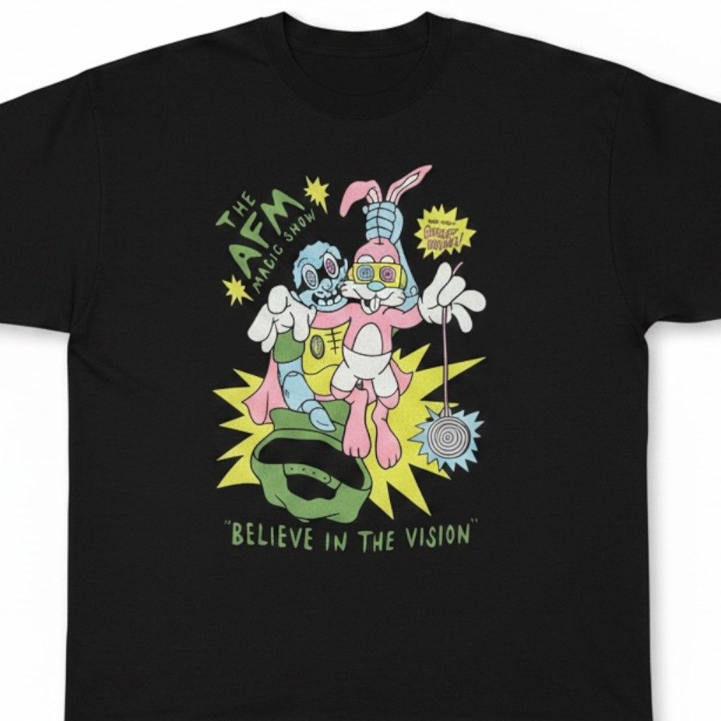 Other AFM Action Figure Miles Rabbits Mens L Freddie Gibbs T-Shirt Size US L / EU 52-54 / 3 - 1 Thumbnail