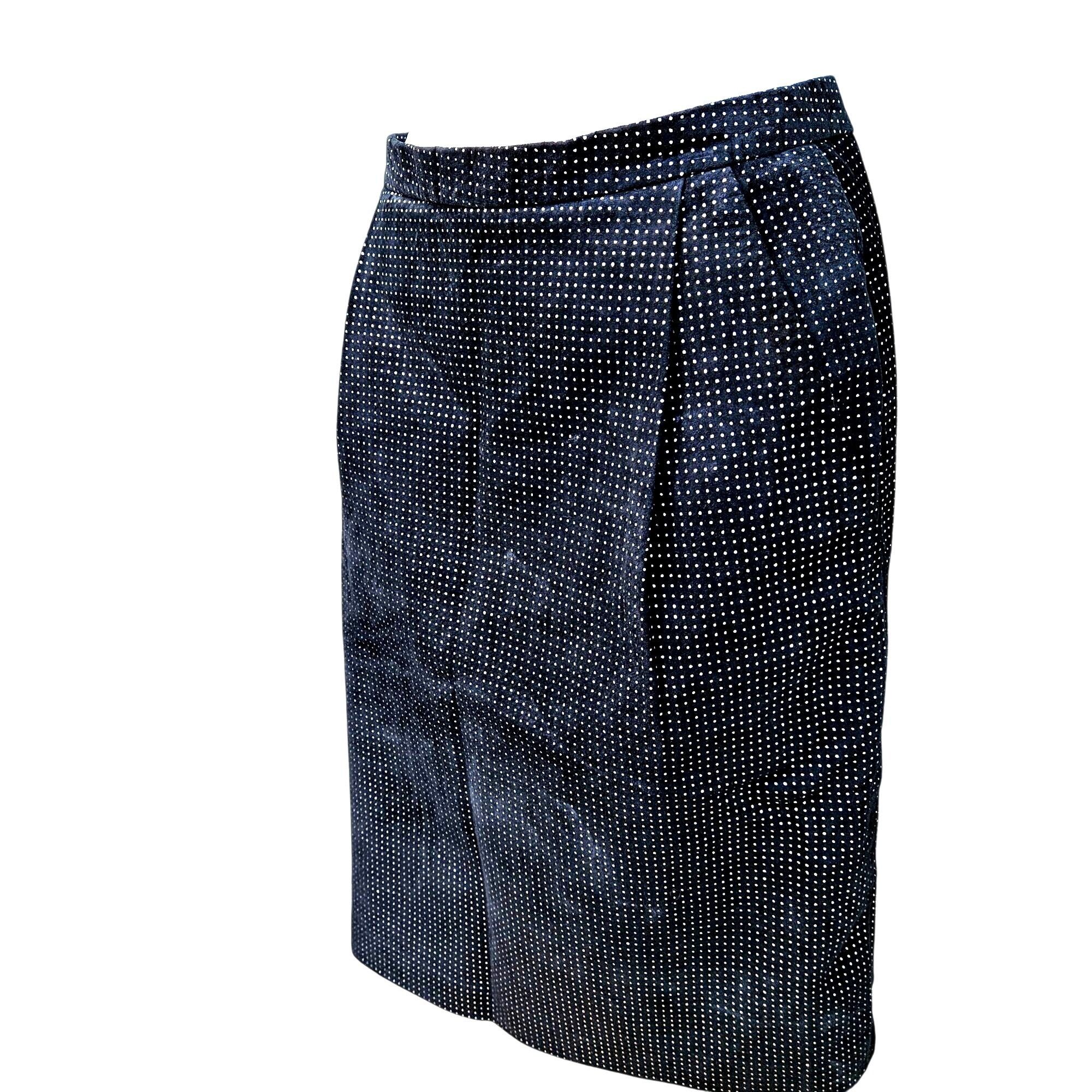 Other 80s Lillie Rubin Black Leather Pencil Skirt Small Suede Adri Size 26" / US 2 / IT 38 - 6 Thumbnail