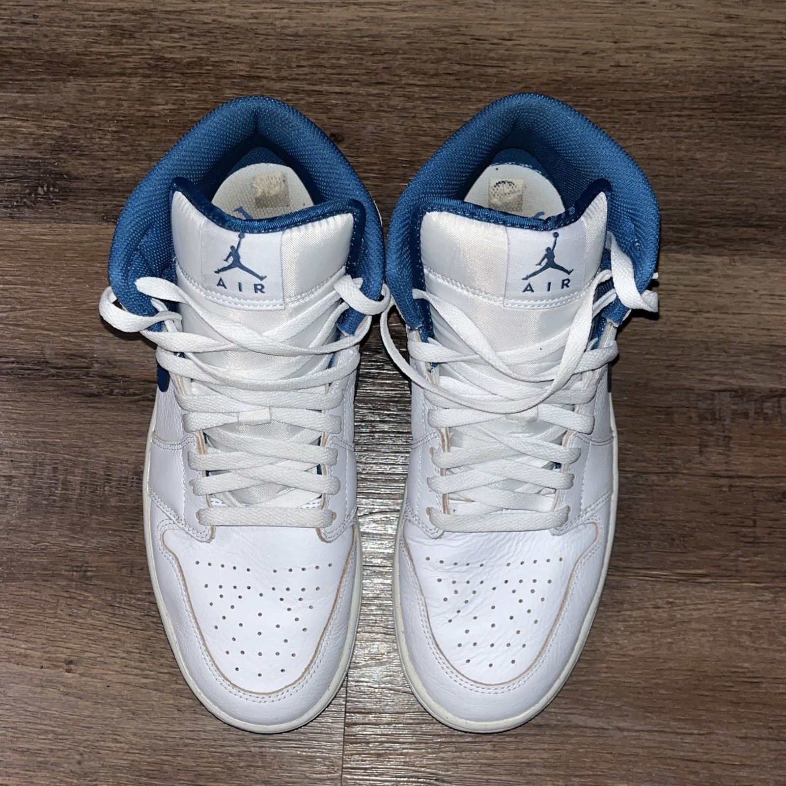 Jordan Brand × Nike Jordan 1 Mid SE Industrial Blue/White Size 10 Men's Sneakers Size US 10 / IT 40 - 3 Thumbnail
