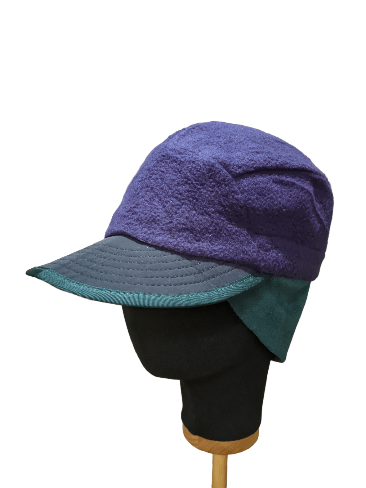 Patagonia Vintage 90s Patagonia Synchilla fleece duckbill cap outdoor Size ONE SIZE - 1 Thumbnail