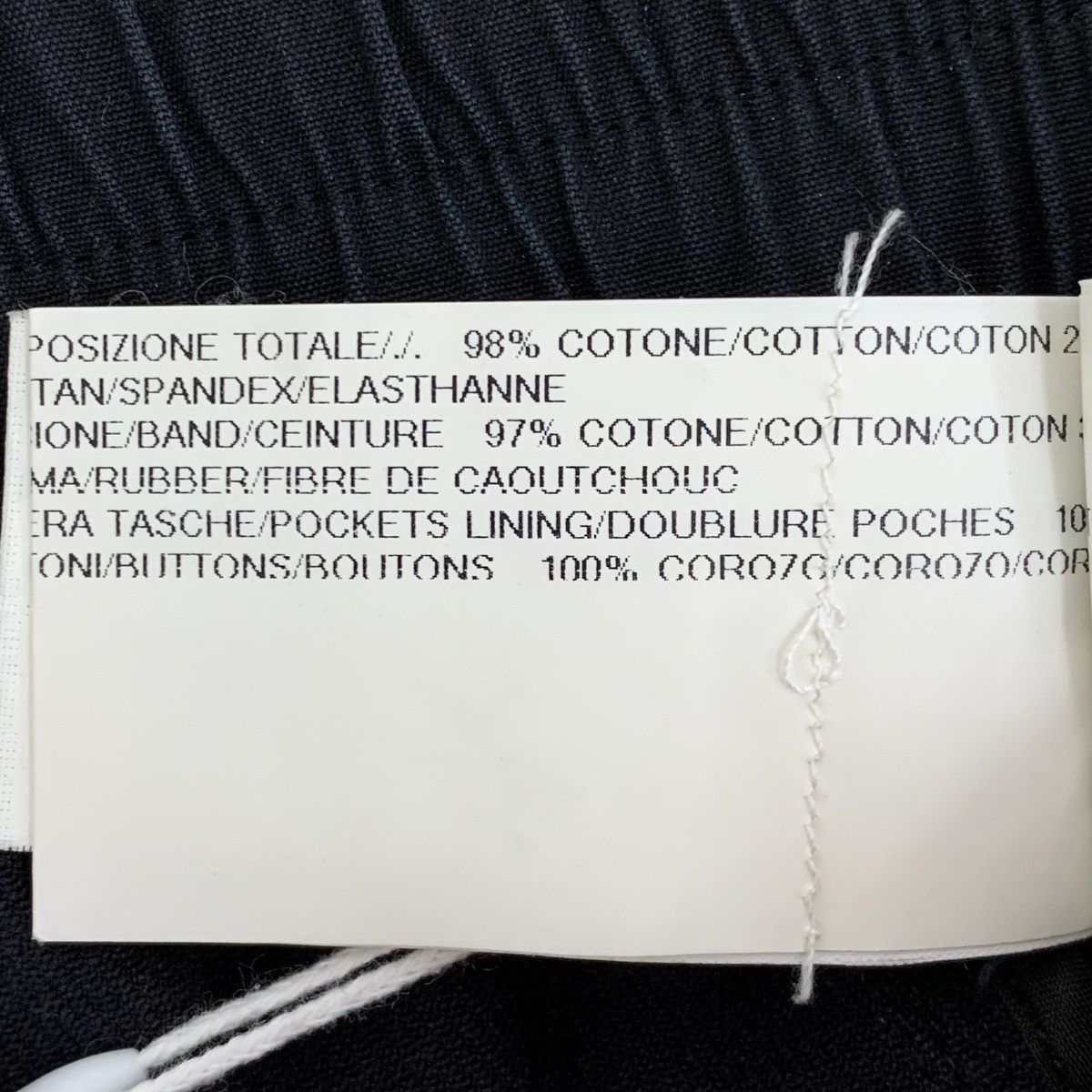 Rick Owens Rick Owens Black Cotton Low Crotch Drop Crotch Pants K26WX Size US 32 / EU 48 - 8 Thumbnail