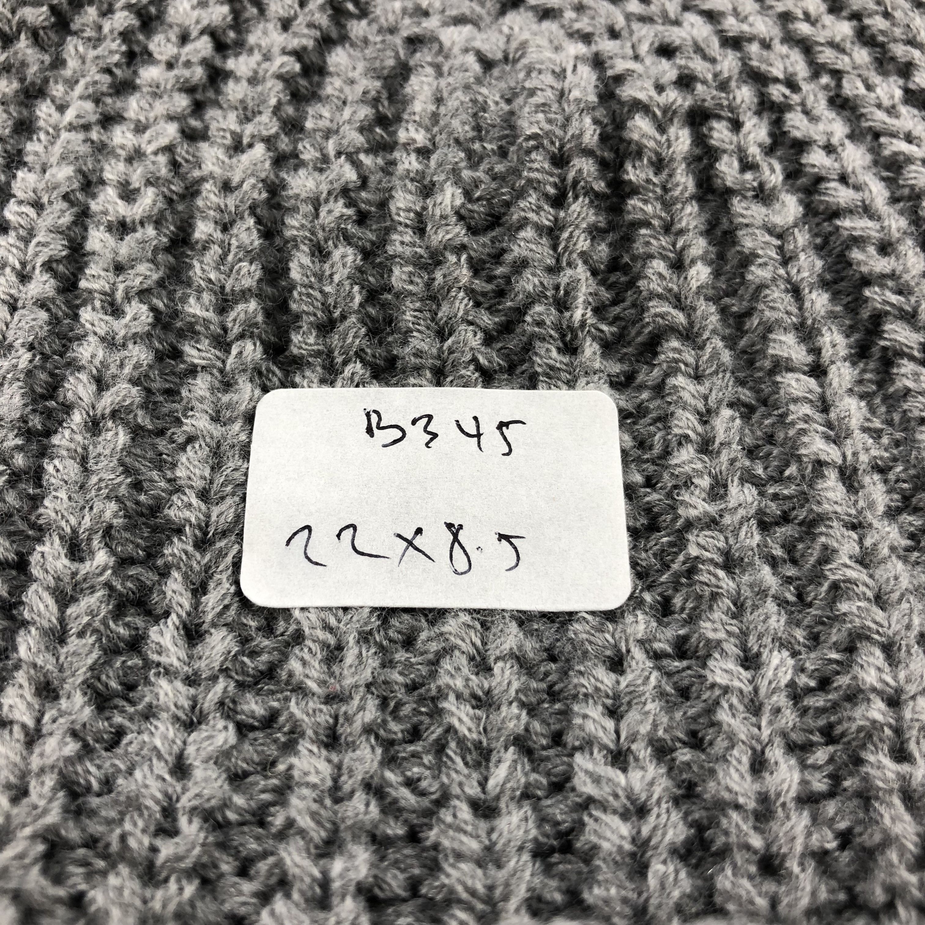 Japanese Brand Unknown Rebertas Grey Beanie Snowcap Snow Hat B345 Size ONE SIZE - 8 Thumbnail