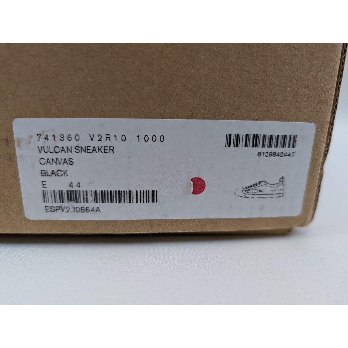 Bottega Veneta o1rshd1 Canvas Vulcan Sneaker in Black Size US 11 / EU 44 - 16 Thumbnail