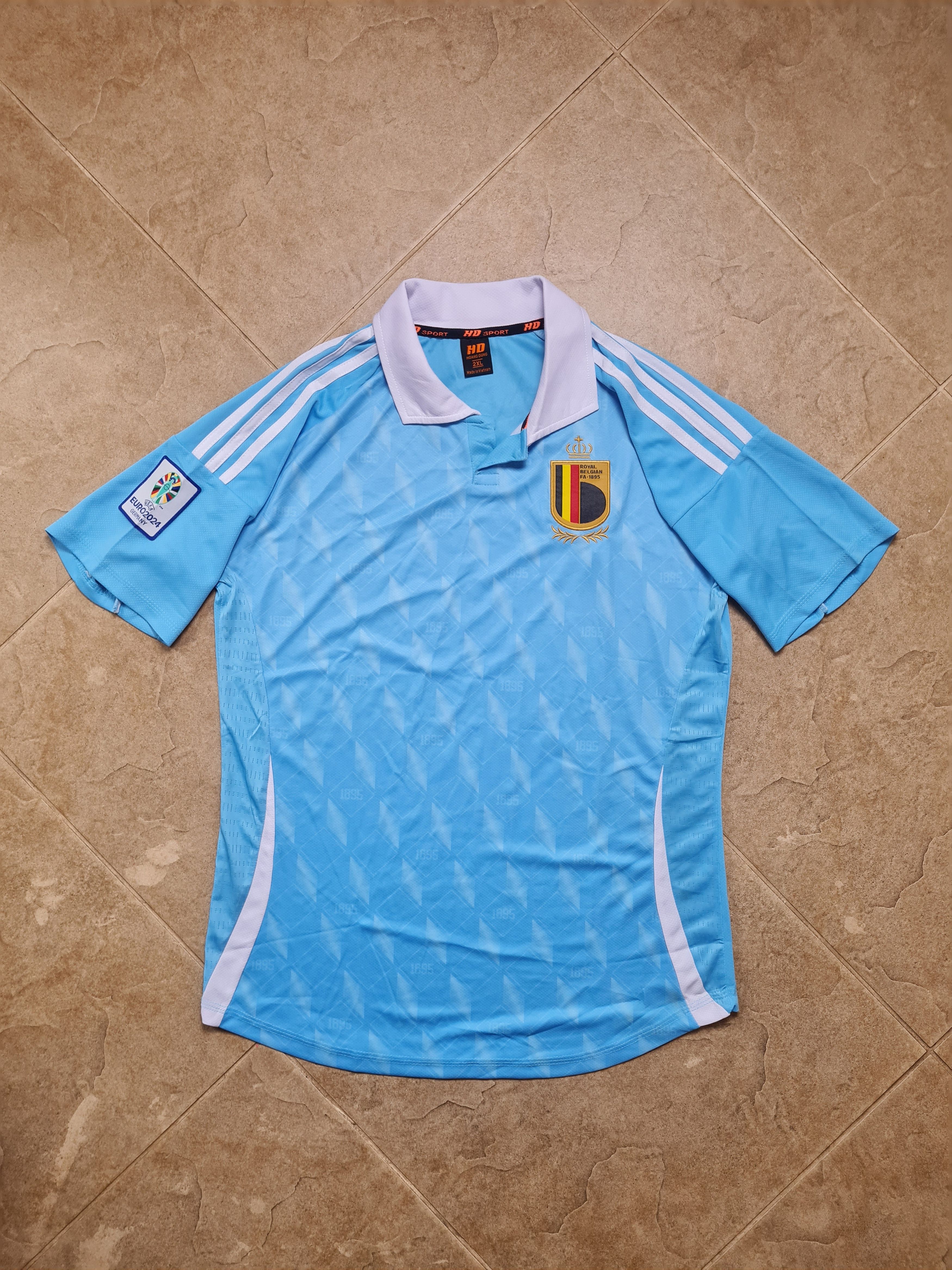 Other Belgium National Team Fan Jersey 1895 Pattern HD SPORT Size US M / EU 48-50 / 2 - 1 Thumbnail