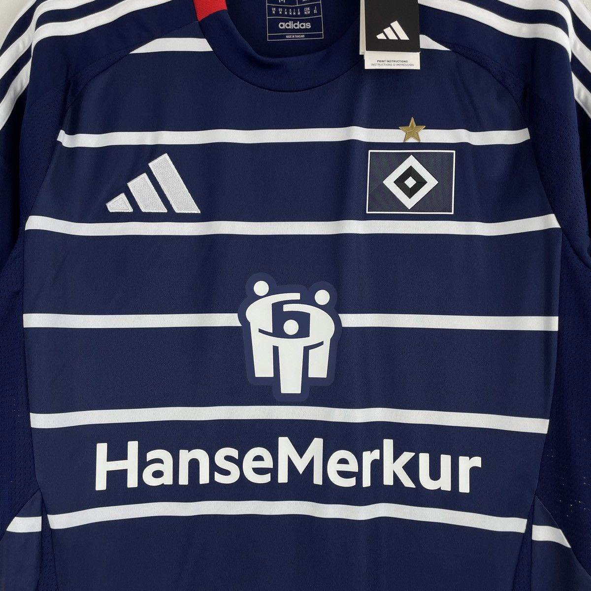 Adidas Hamburg SV Away Adidas Men’s Jersey Shirt 2024/2025 size M Size US M / EU 48-50 / 2 - 2 Thumbnail