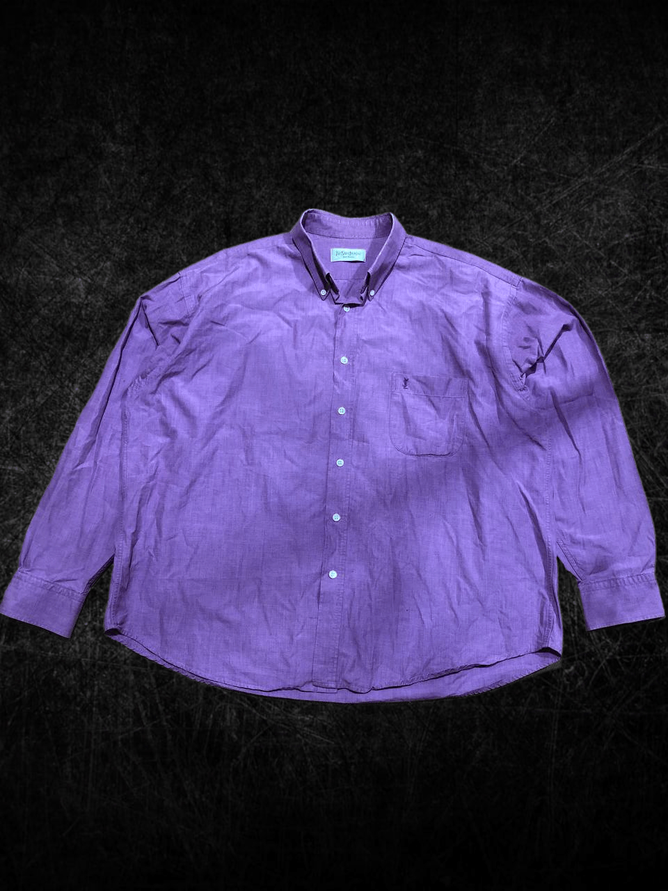 Yves Saint Laurent Vintage Yves Saint Laurent Button Down Shirt Size US XXL / EU 58 / 5 - 1 Thumbnail