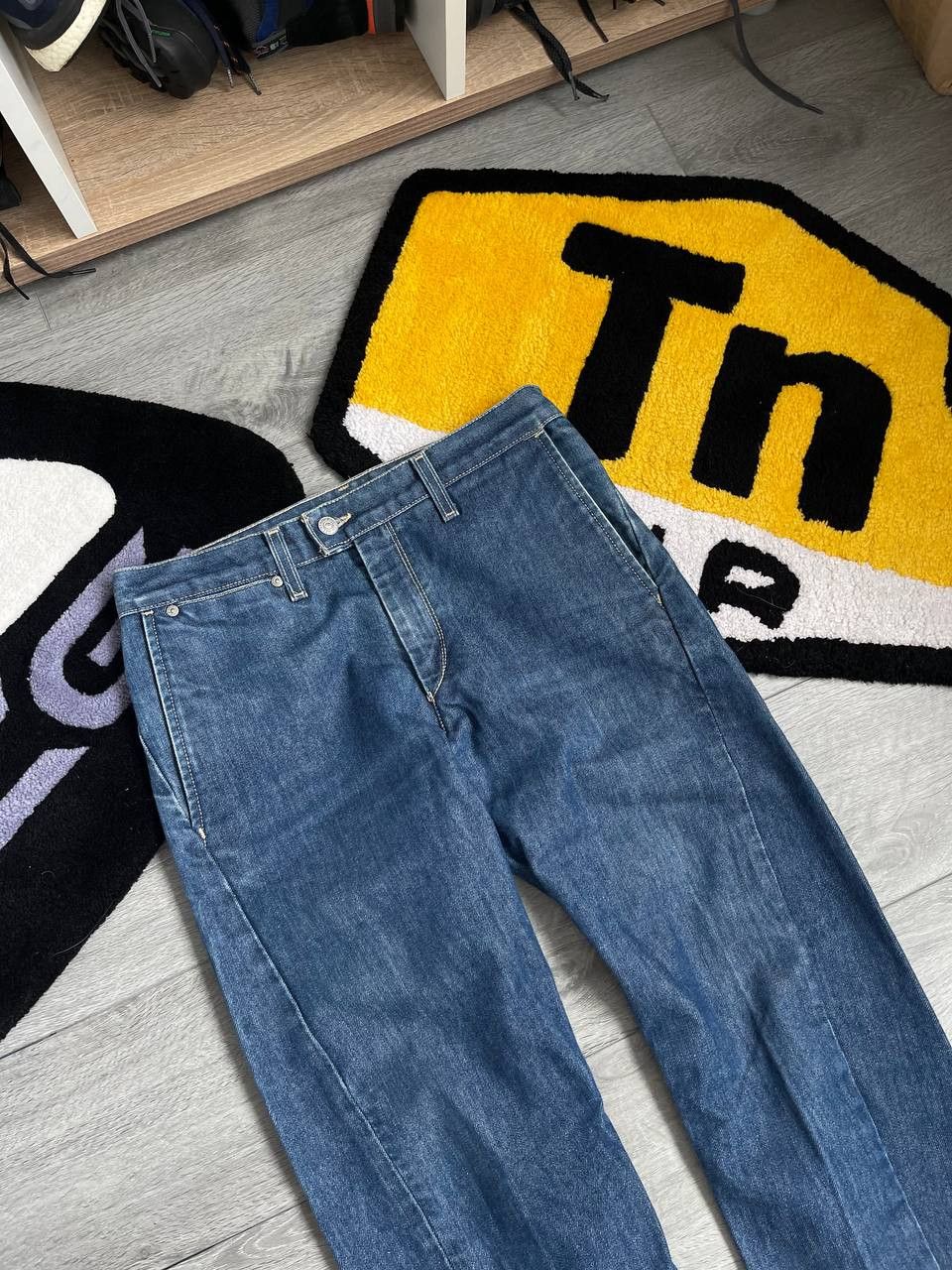 Levi's × Streetwear × Vintage vintage rare levis made in usa blue denim jeans Size US 30 / EU 46 - 8 Thumbnail