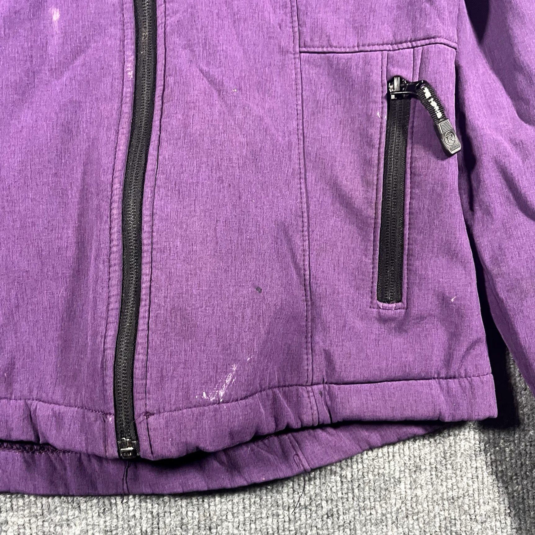 Roper ROPER Full Zip Jacket Women S Purple Western Horse Basic Jacket Casual Size S / US 4 / IT 40 - 6 Thumbnail
