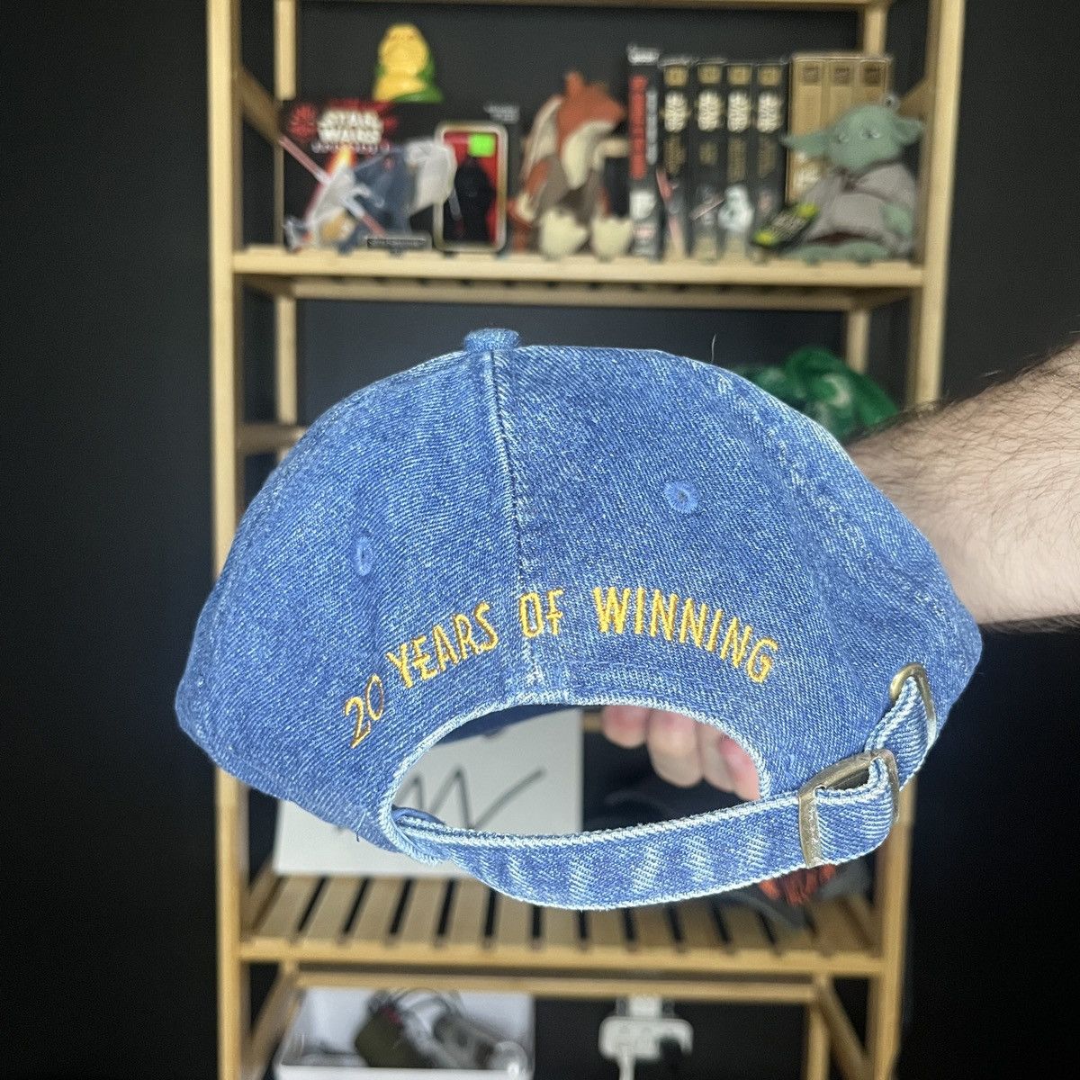Other Vintage West Virginia Lottery Denim Hat Cap Size ONE SIZE - 2 Thumbnail