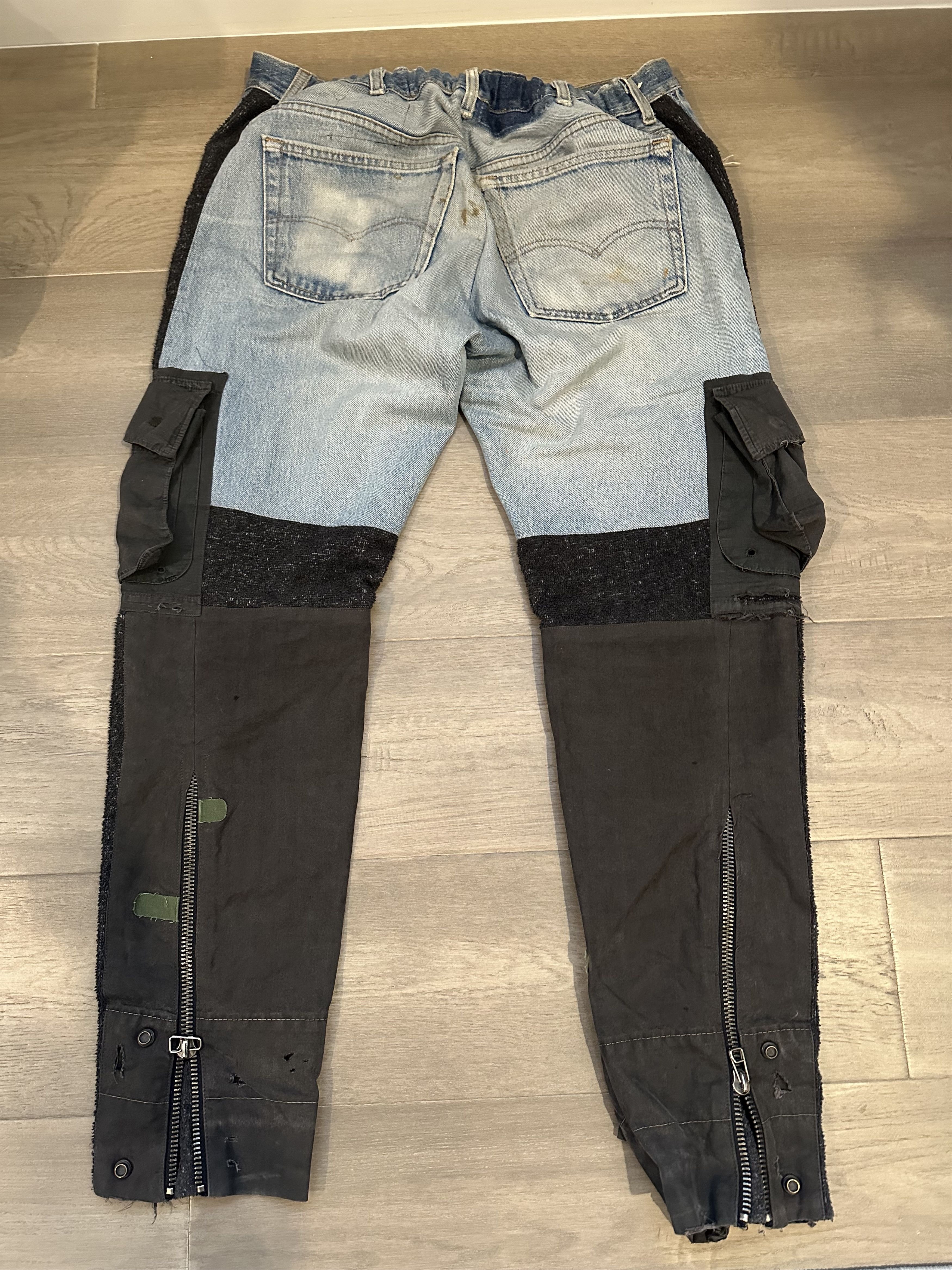 Greg Lauren Vintage denim/tent gl1 slim fit Size US 36 / EU 52 - 2 Thumbnail