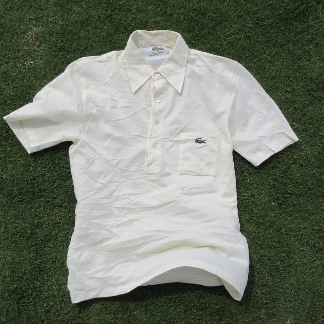 Designer × Lacoste × Vintage Vintage 60s Lacoste polo shirt Dagger Colar A French Polo Size US M / EU 48-50 / 2 - 7 Thumbnail