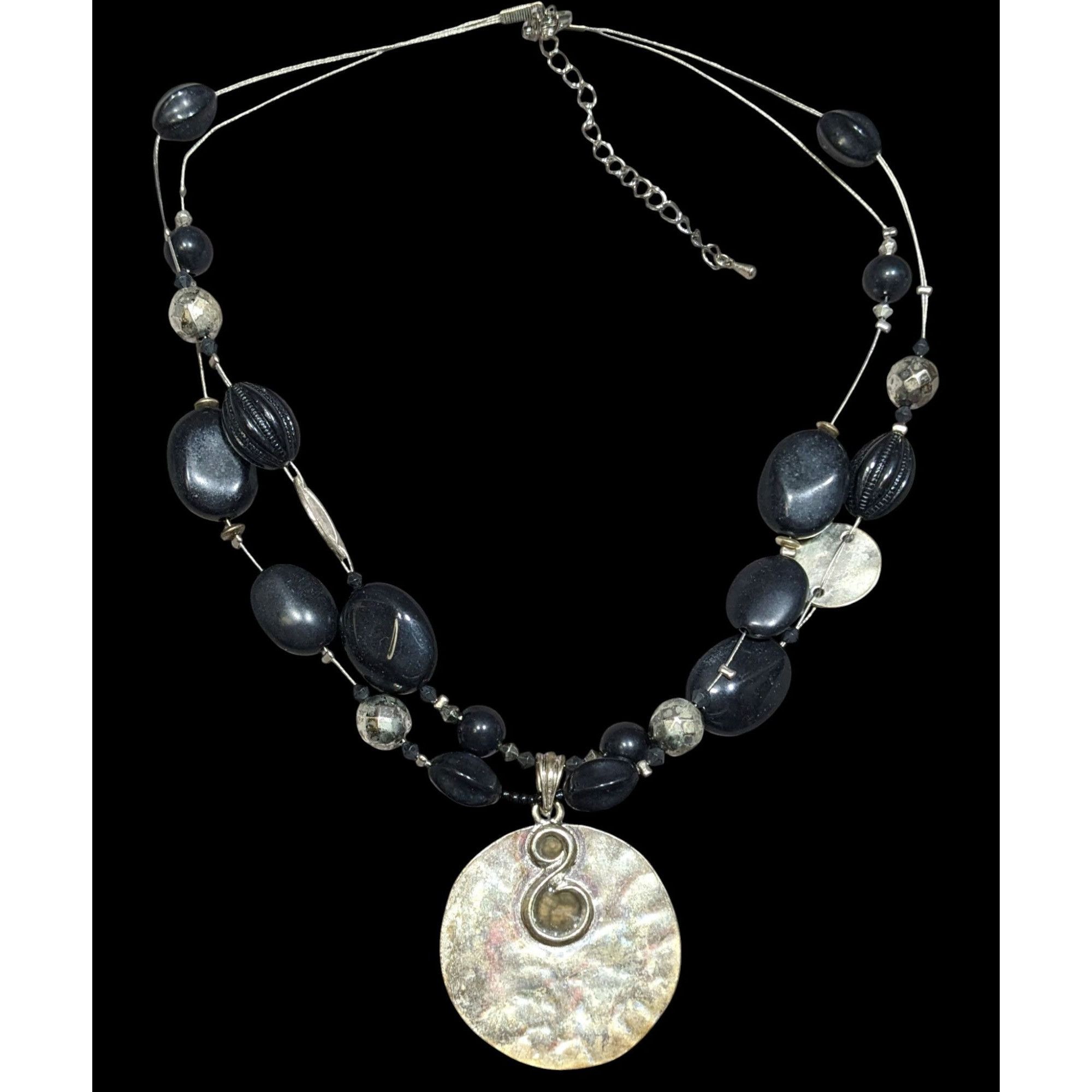 Other Bohemian Beaded Medallion Pendant Necklace Size ONE SIZE - 1 Thumbnail