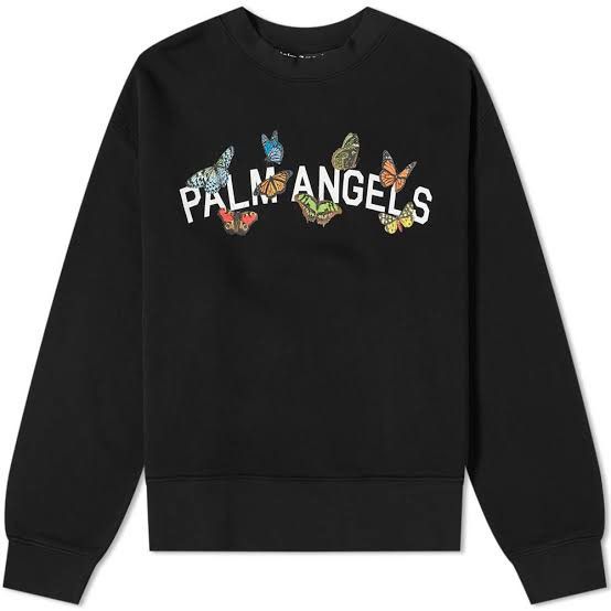 Palm Angels Palm Angels Butterfly Crew Sweat Size XXL Size US XL / EU 56 / 4 - 9 Thumbnail