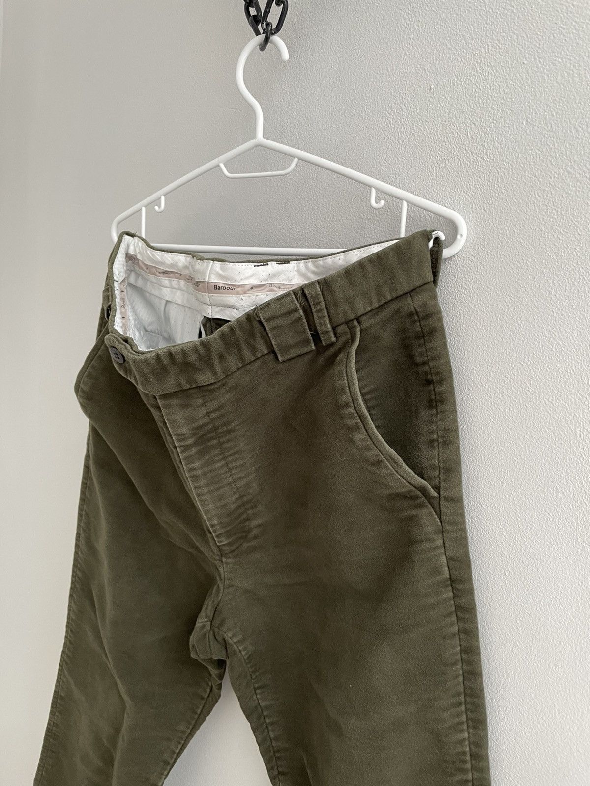 Barbour Barbour Suede Green Pants Tousers Chino Joggers Size US 34 / EU 50 - 8 Thumbnail