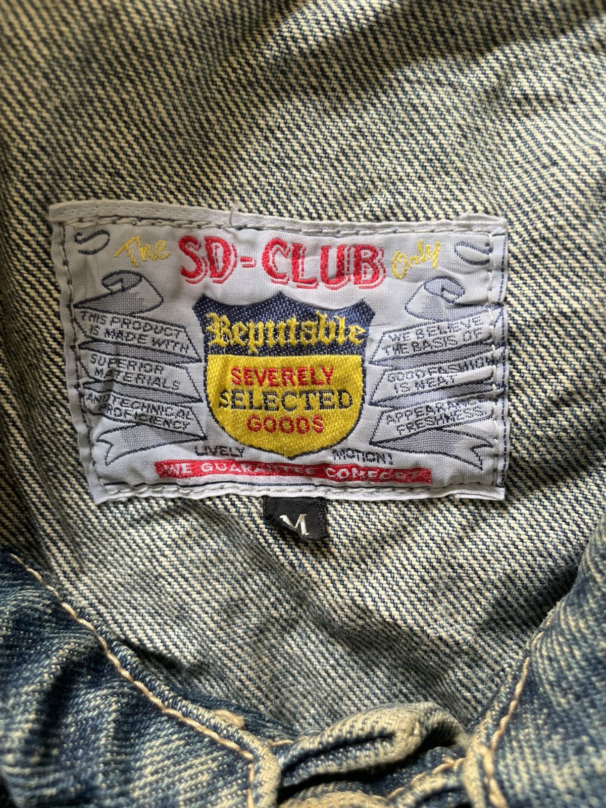 If Six Was Nine × Japanese Brand × Vintage Vintage DENIM SD-CLUP Size US M / EU 48-50 / 2 - 7 Thumbnail