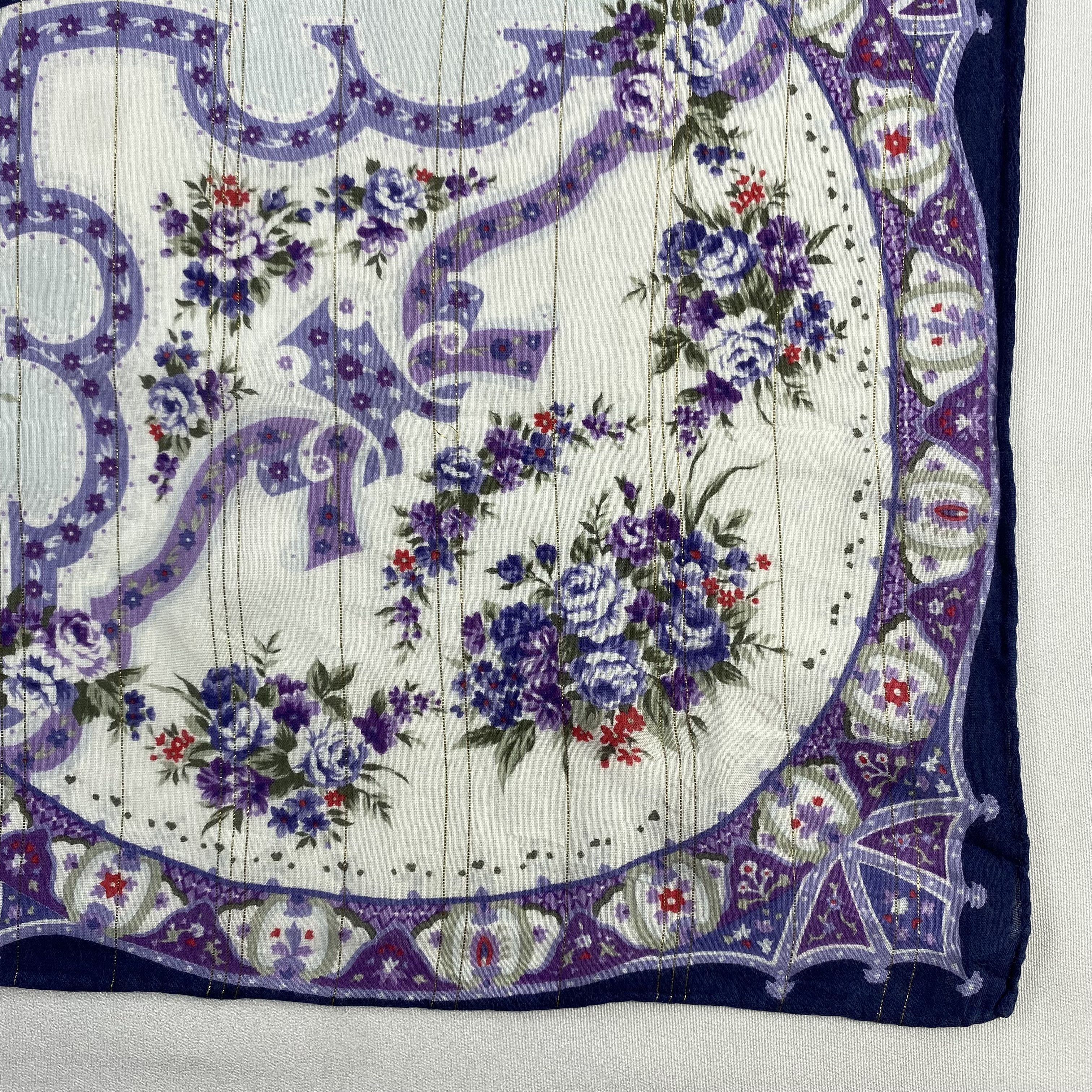 Vintage Christian Dior Monsieur Handkerchief / Neckerchief-P1258 Size ONE SIZE - 3 Thumbnail