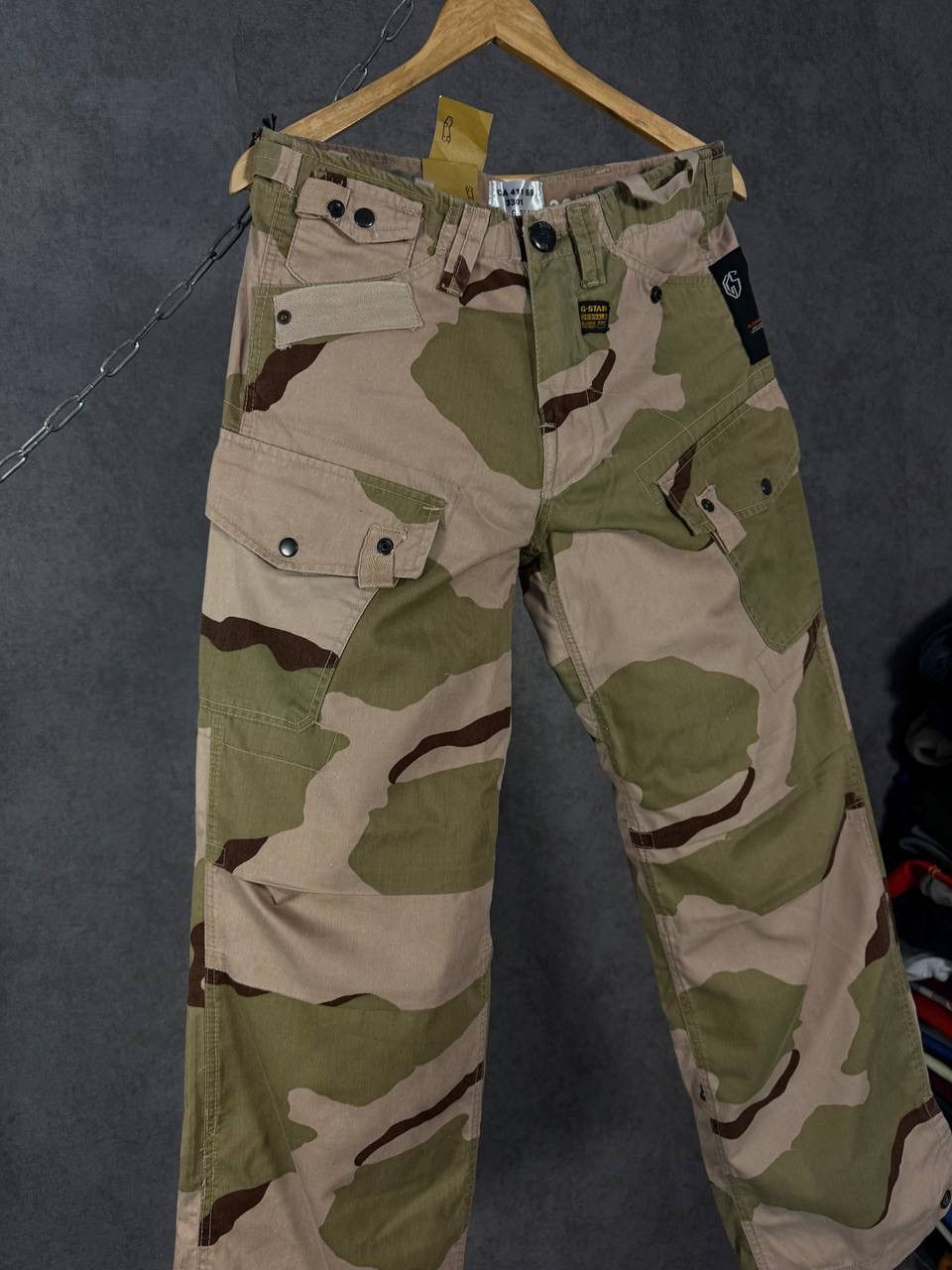 G-Star G Star camo designer vintage cargo pants Size US 30 / EU 46 - 3 Thumbnail