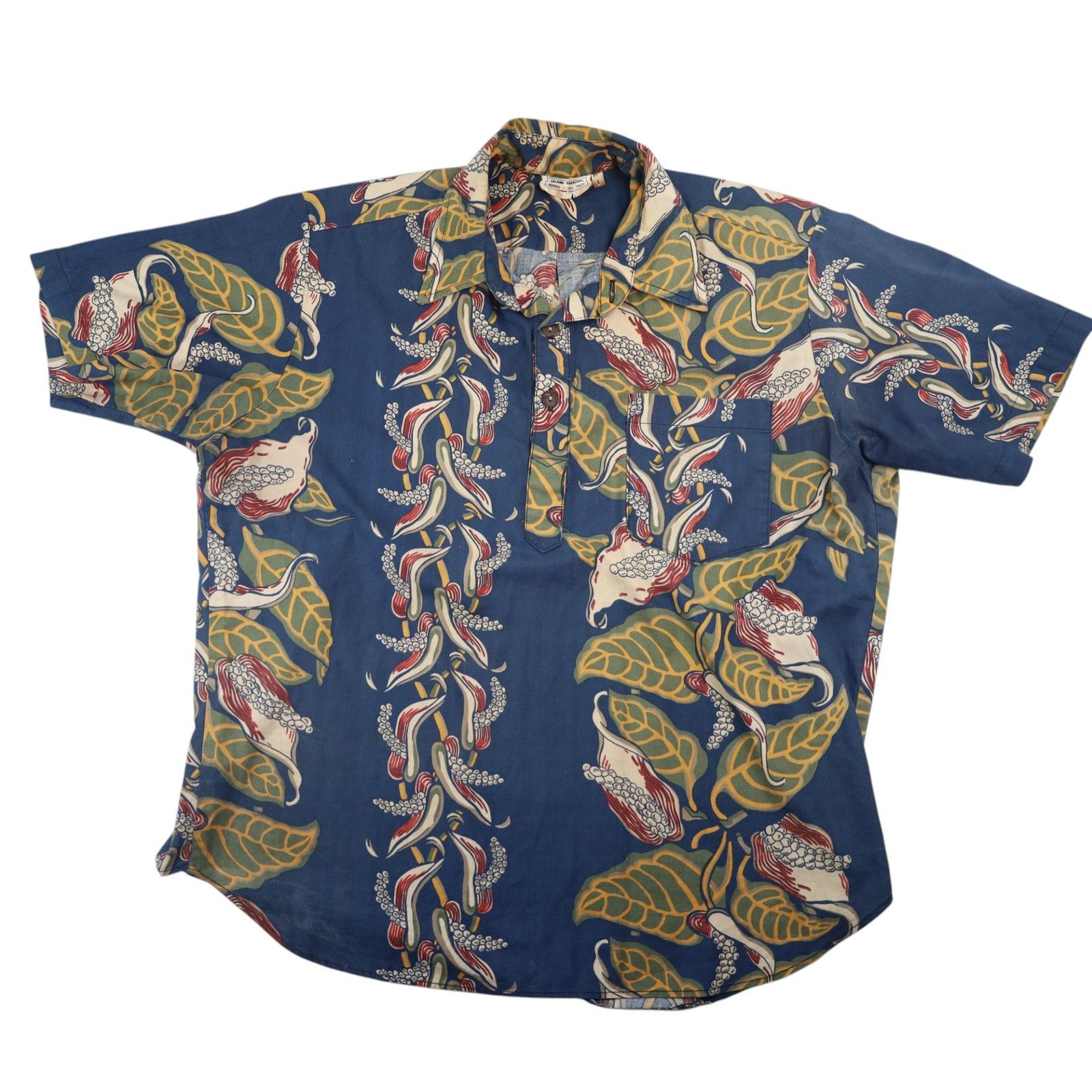 Vintage True Vintage Island Fashion Tahiti Tropical Hawaiian Shirt Size US L / EU 52-54 / 3 - 1 Thumbnail