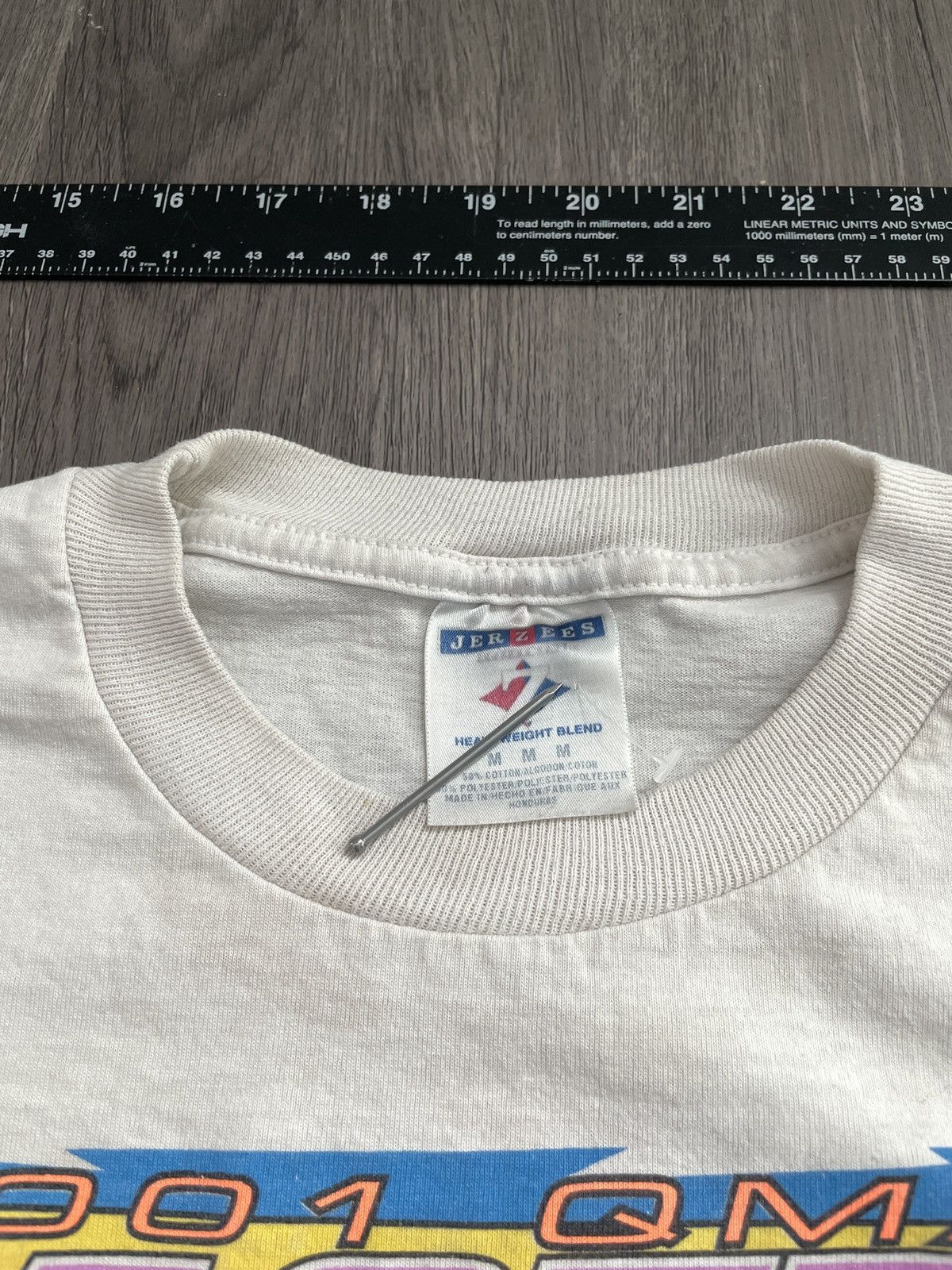 Jerzees Y2K 01’ QMA Eastern “Grand Nationals Racing” T-Shirt (Sz. M) Size US M / EU 48-50 / 2 - 3 Thumbnail